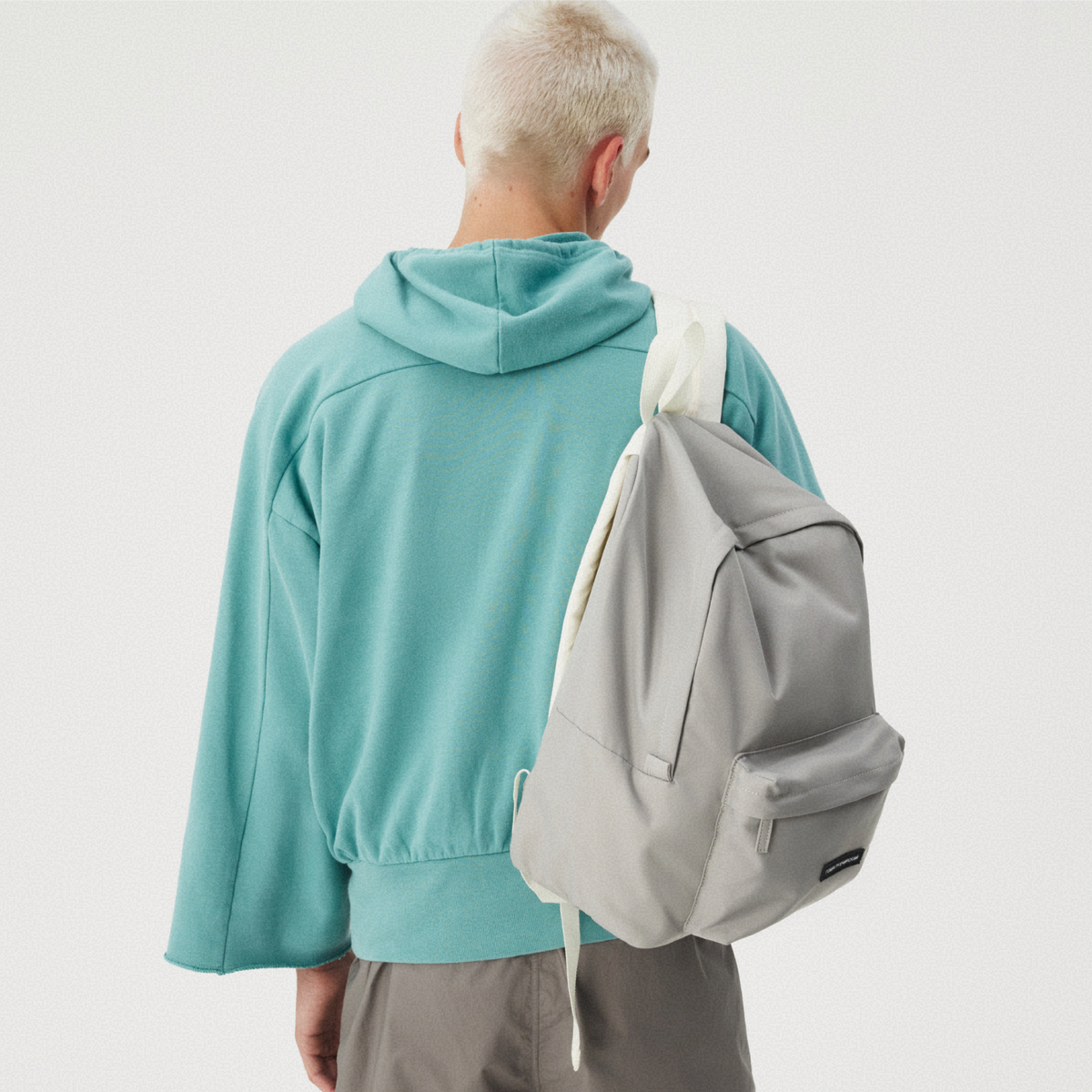SEA GREEN SHORT-SLEEVE HOODIE GOSHA RUBCHINSKIY