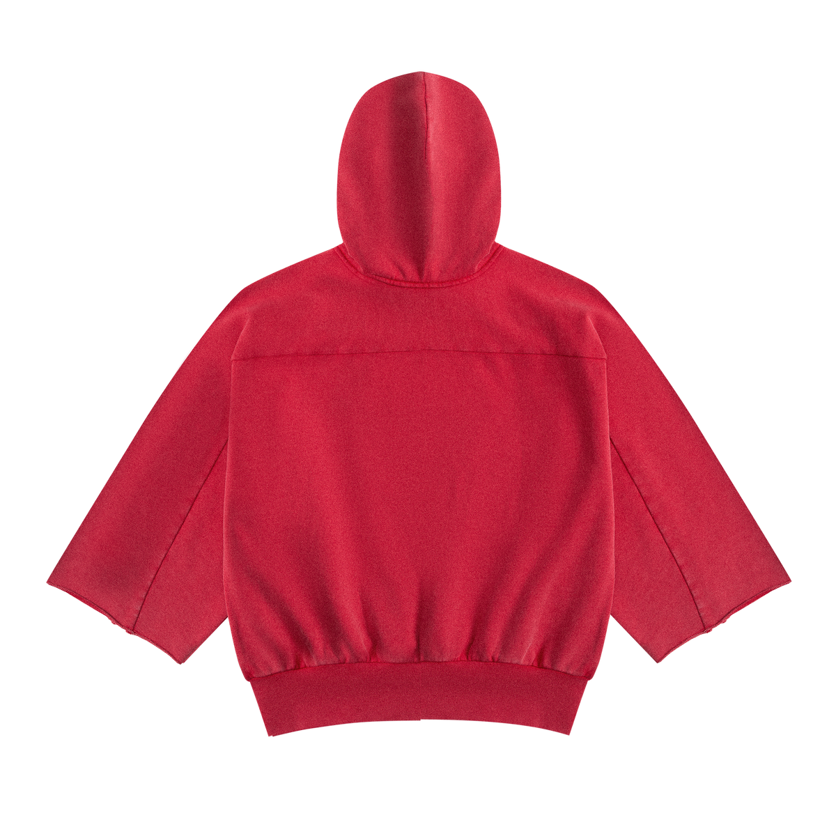RED SHORT-SLEEVE HOODIE GOSHA RUBCHINSKIY 