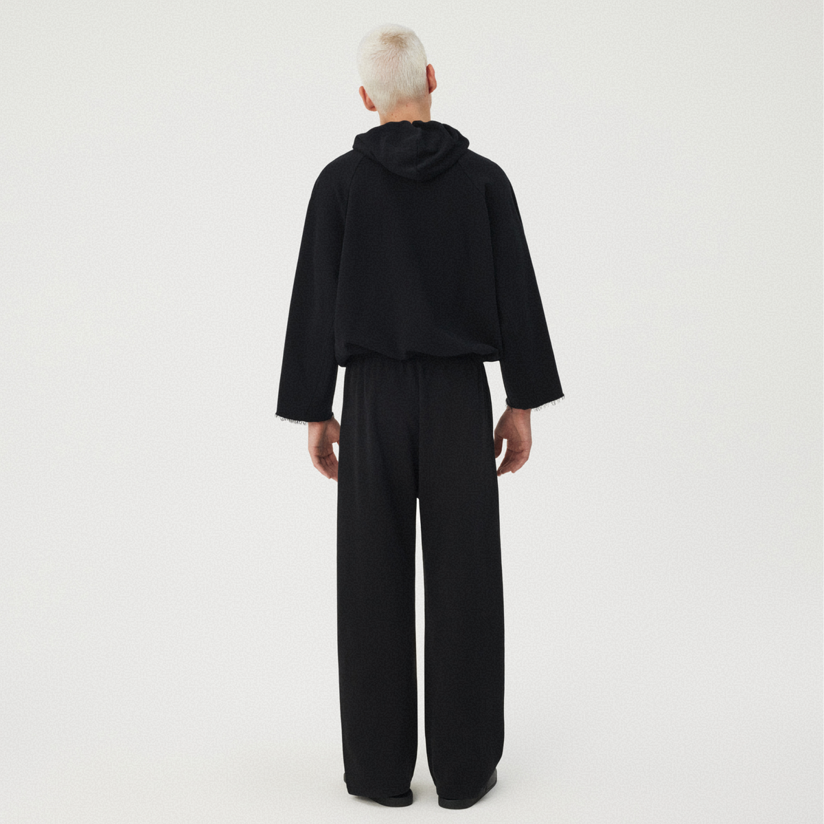 BLACK STRAIGHT-LEG SWEATPANTS GOSHA RUBCHINSKIY