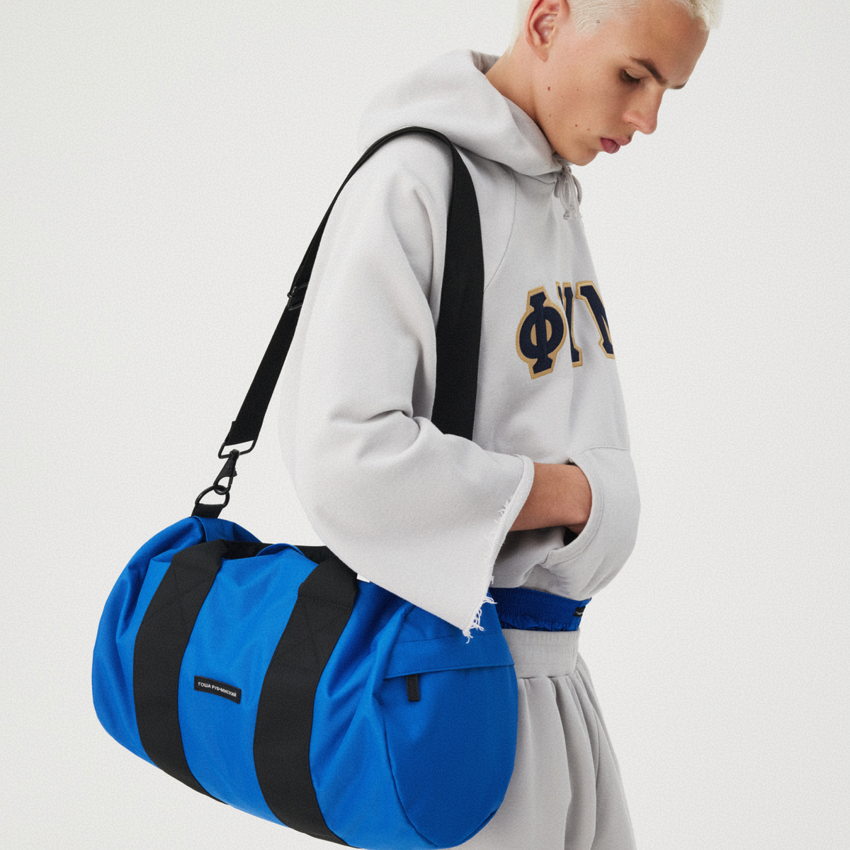 BLUE DUFFLE BAG GOSHA RUBCHINSKIY
