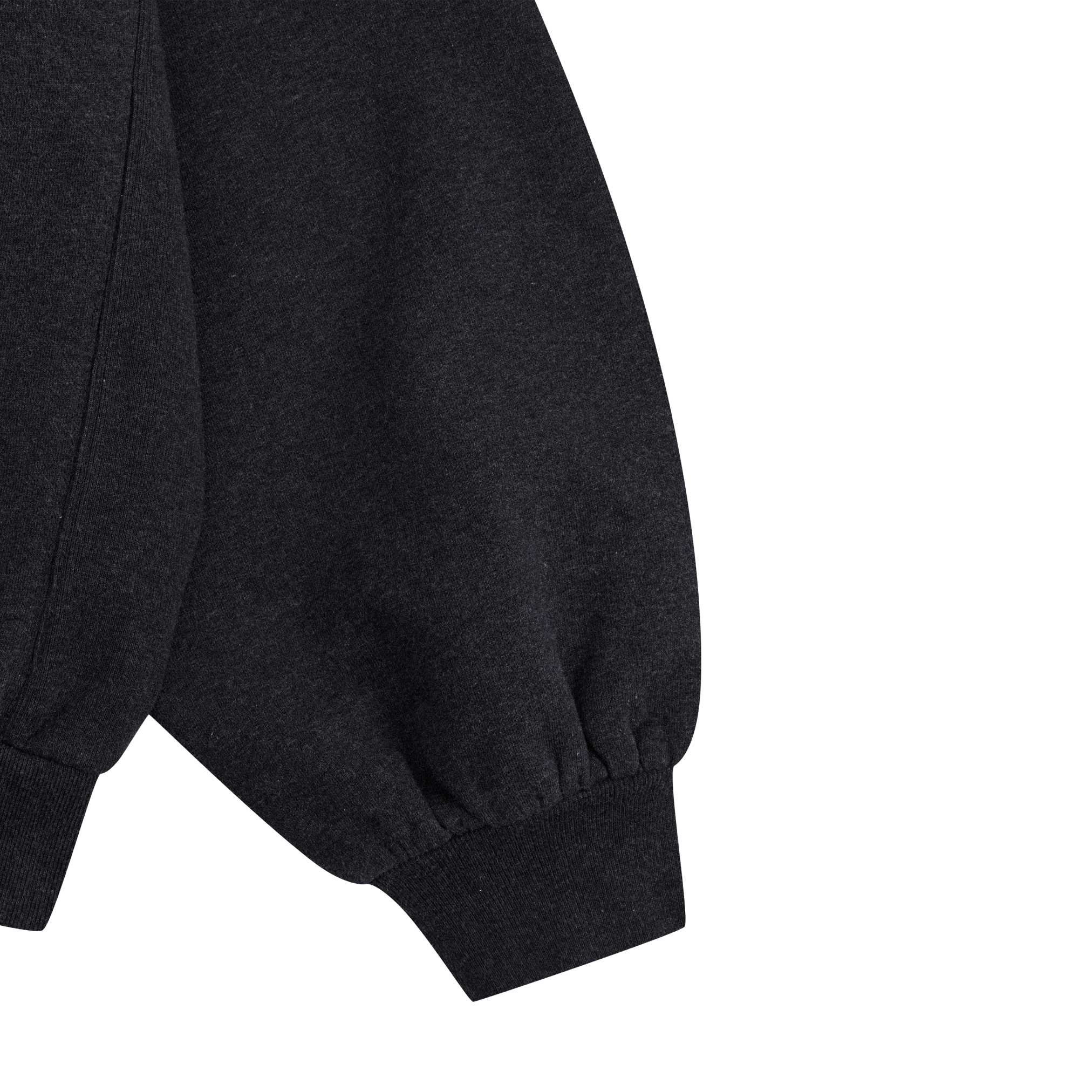 BRUSHED HOODIE WITH CRACKED LOGO - ГОША РУБЧИНСКИЙ
