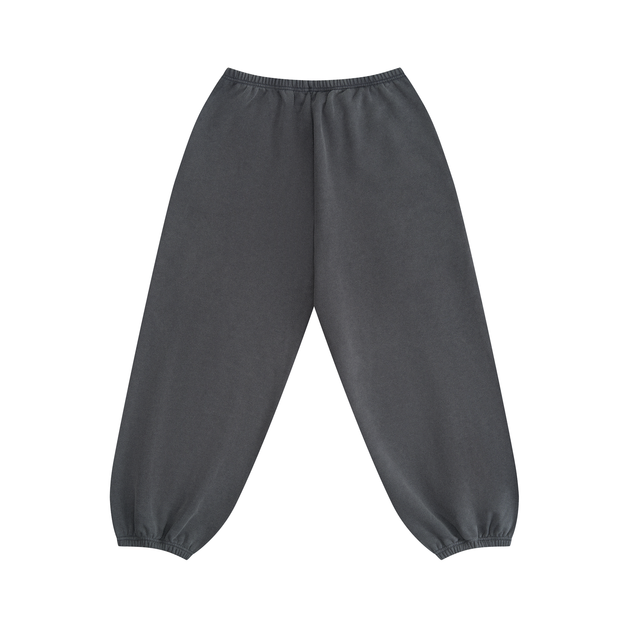 BRUSHED SWEATPANTS WITH CRACKED LOGO - ГОША РУБЧИНСКИЙ