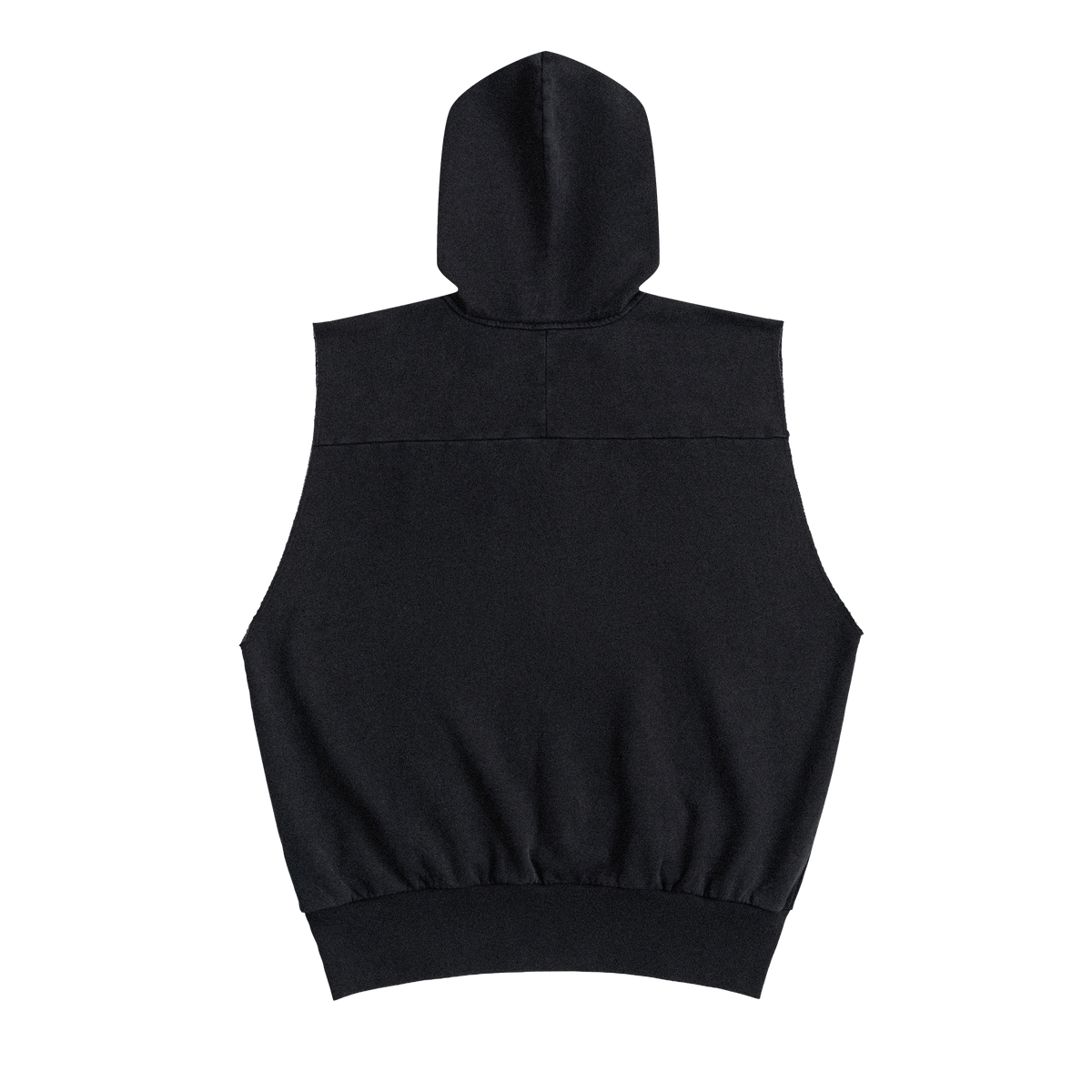 BLACK SLEEVELESS HOODIE GOSHA RUBCHINSKIY 