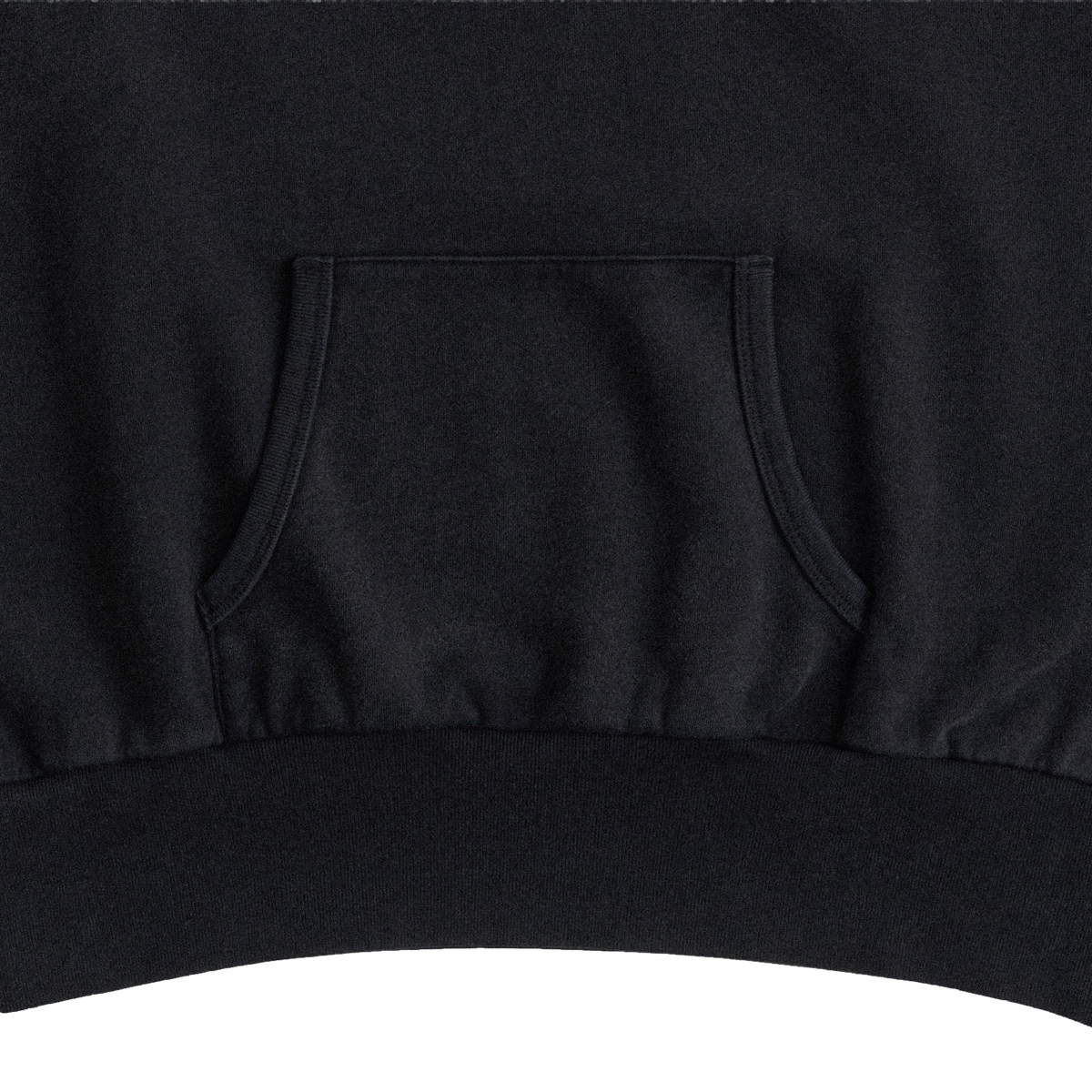 BLACK SLEEVELESS HOODIE GOSHA RUBCHINSKIY