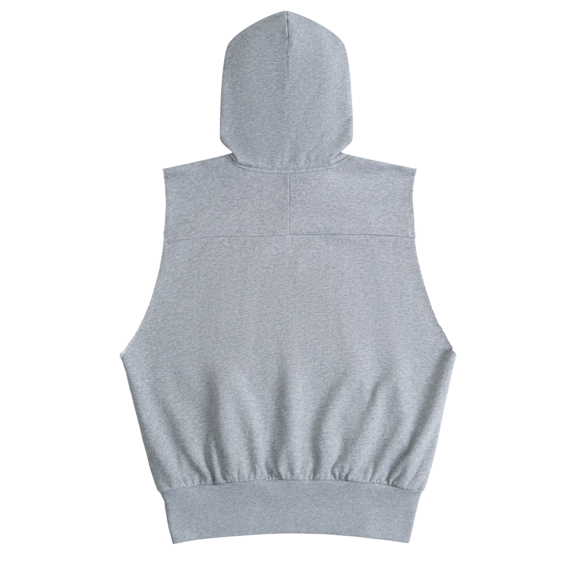 GREY SLEEVELESS HOODIE GOSHA RUBCHINSKIY 
