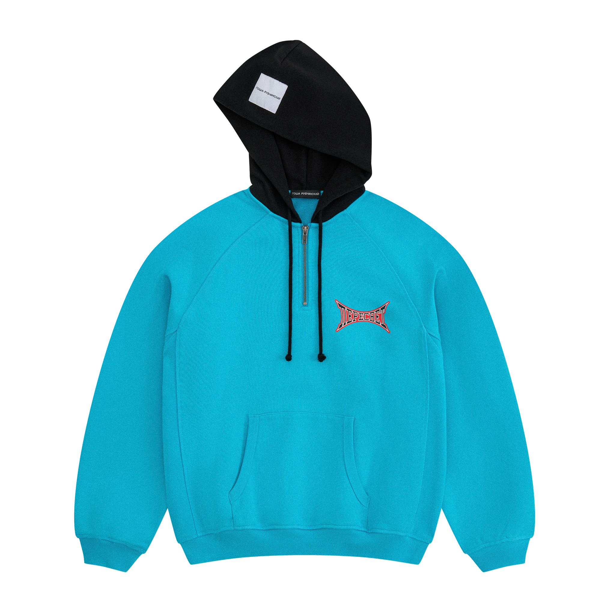 QUARTER-ZIP HOODIE - ГОША РУБЧИНСКИЙ