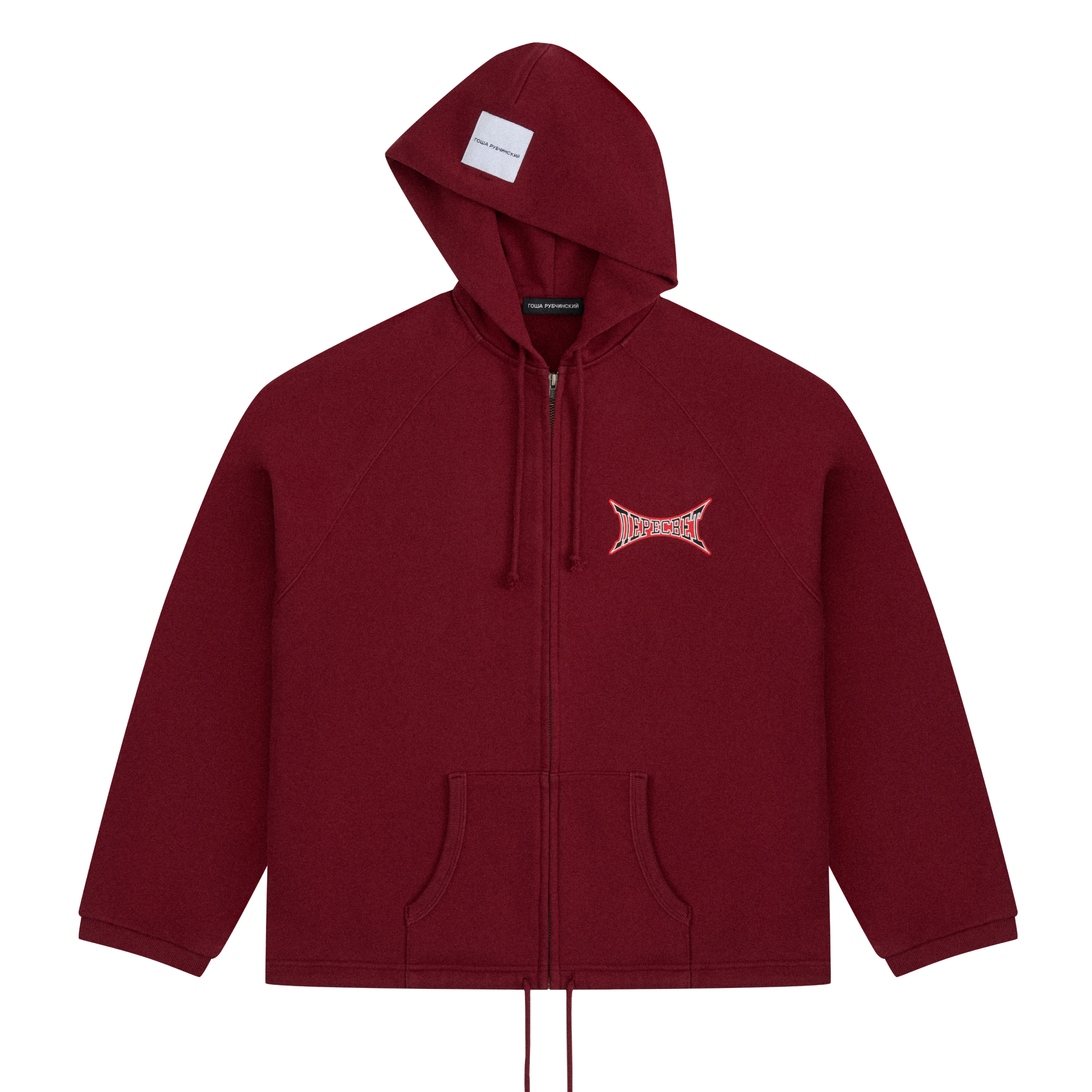 ZIPPED HOODIE