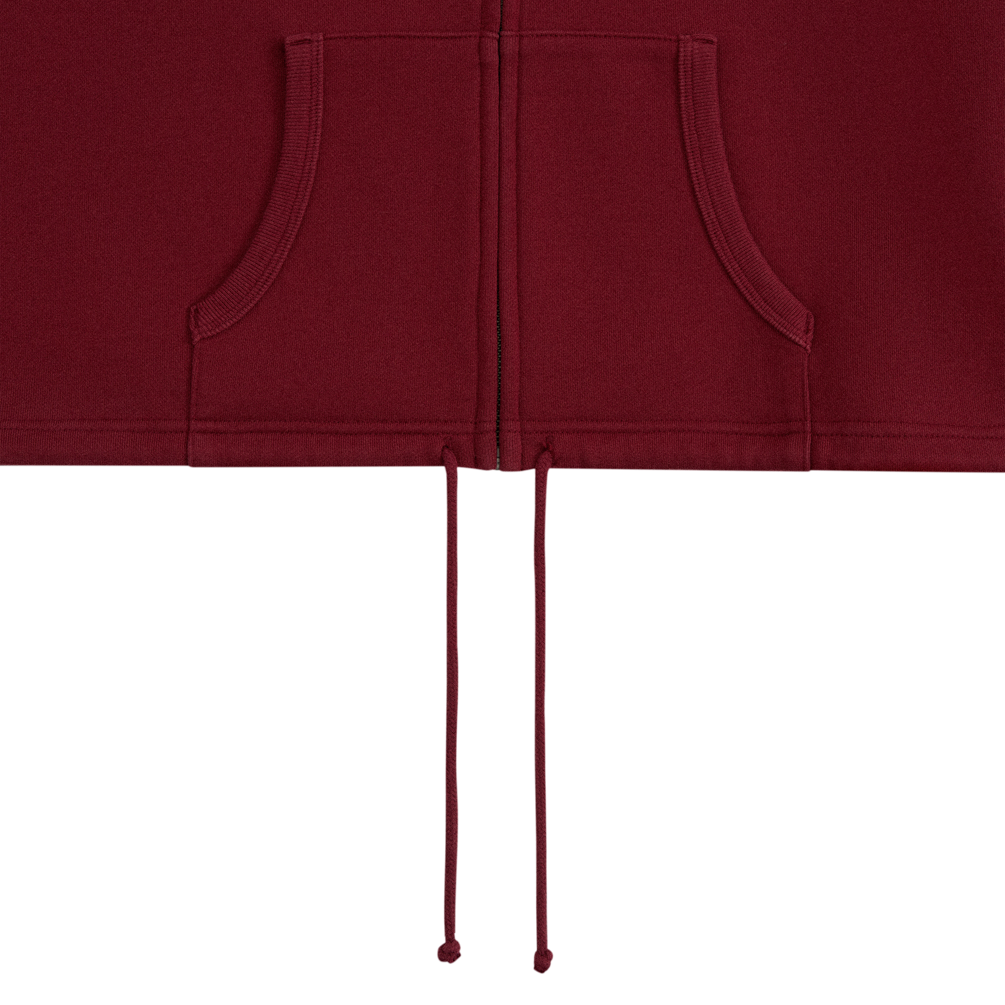 ZIPPED HOODIE