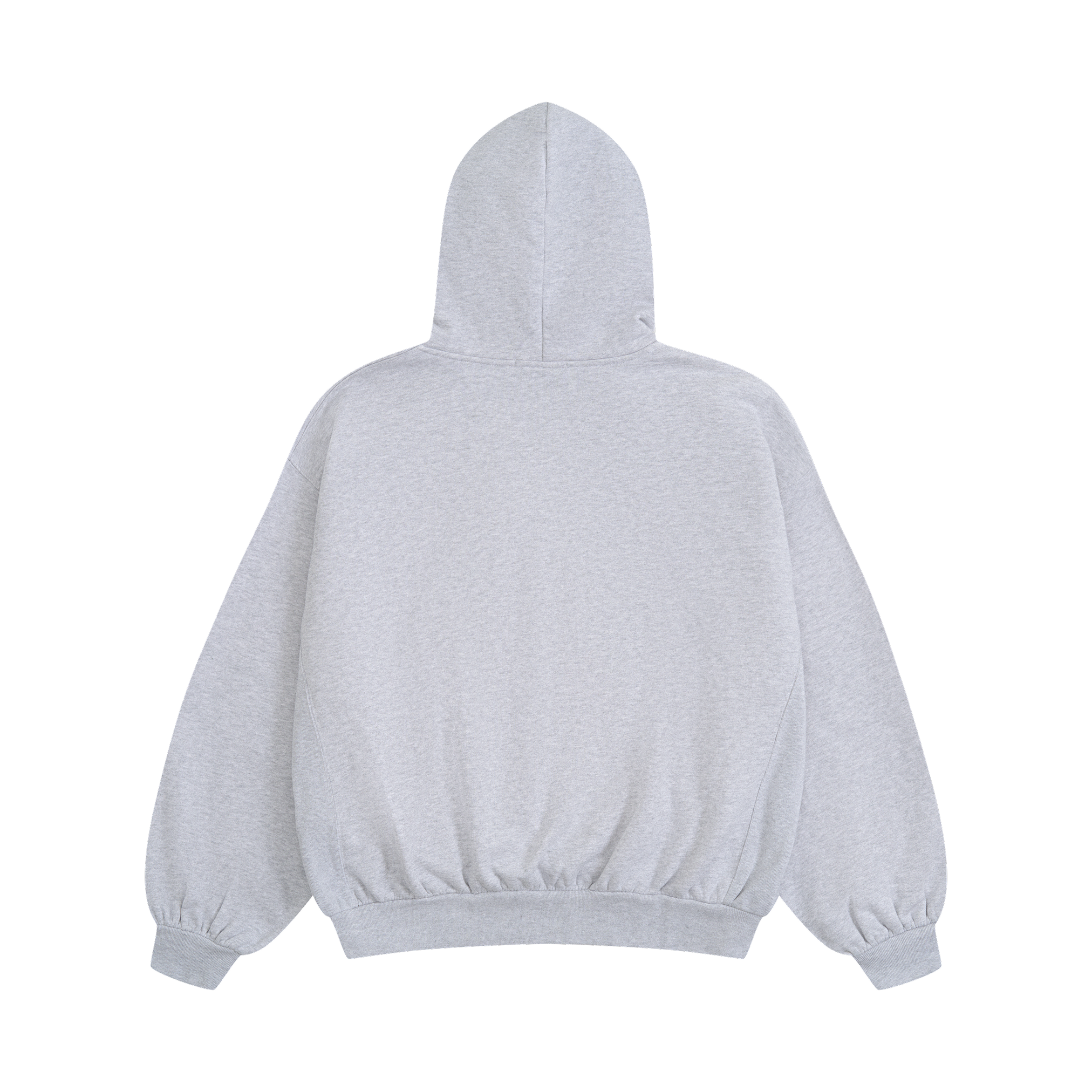 BRUSHED HOODIE WITH CRACKED LOGO - ГОША РУБЧИНСКИЙ