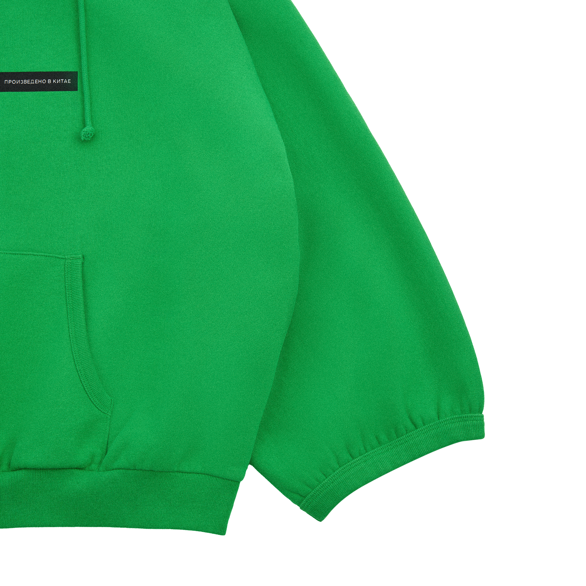 BRUSHED SHORT-SLEEVE HOODIE