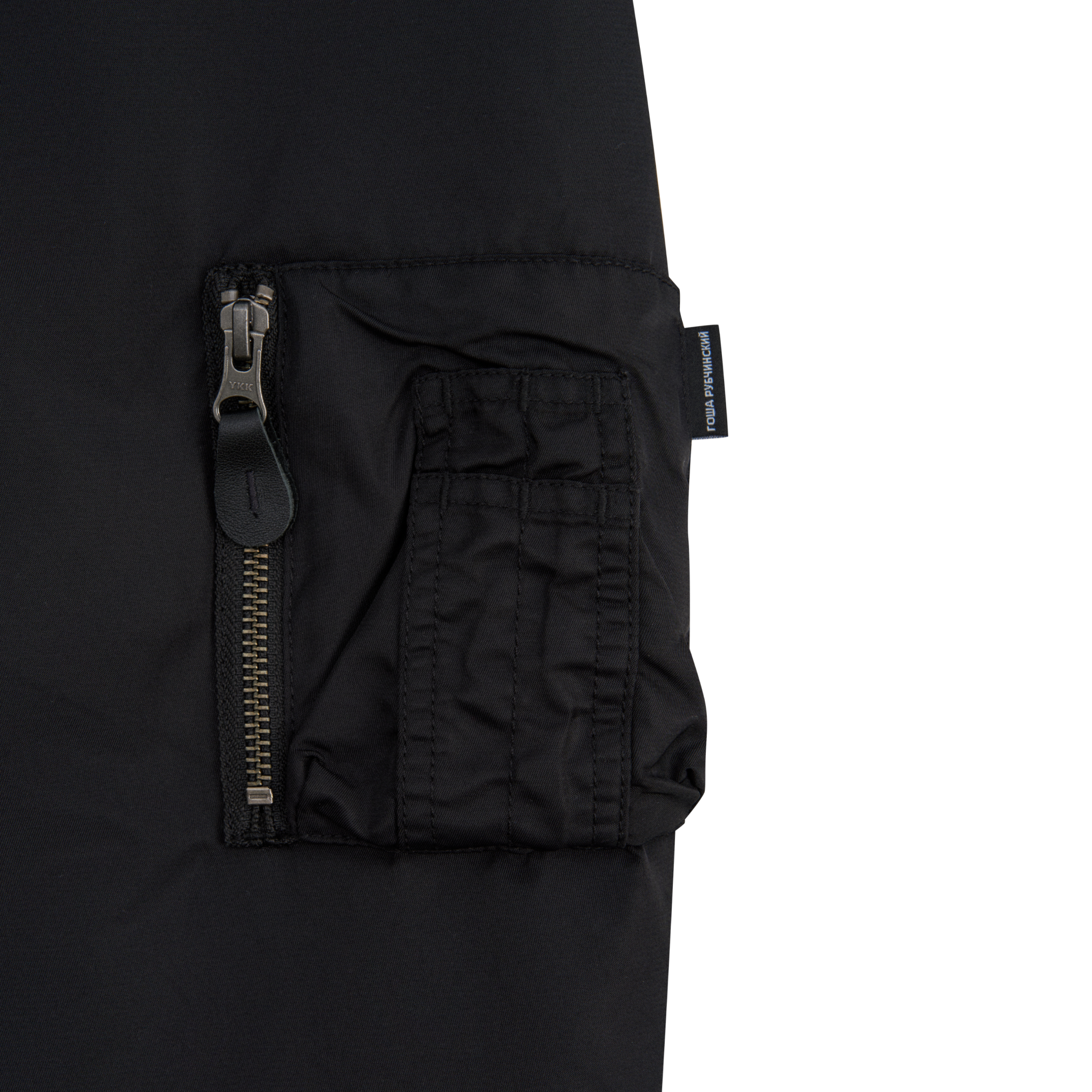 HOODED BOMBER JACKET - ГОША РУБЧИНСКИЙ