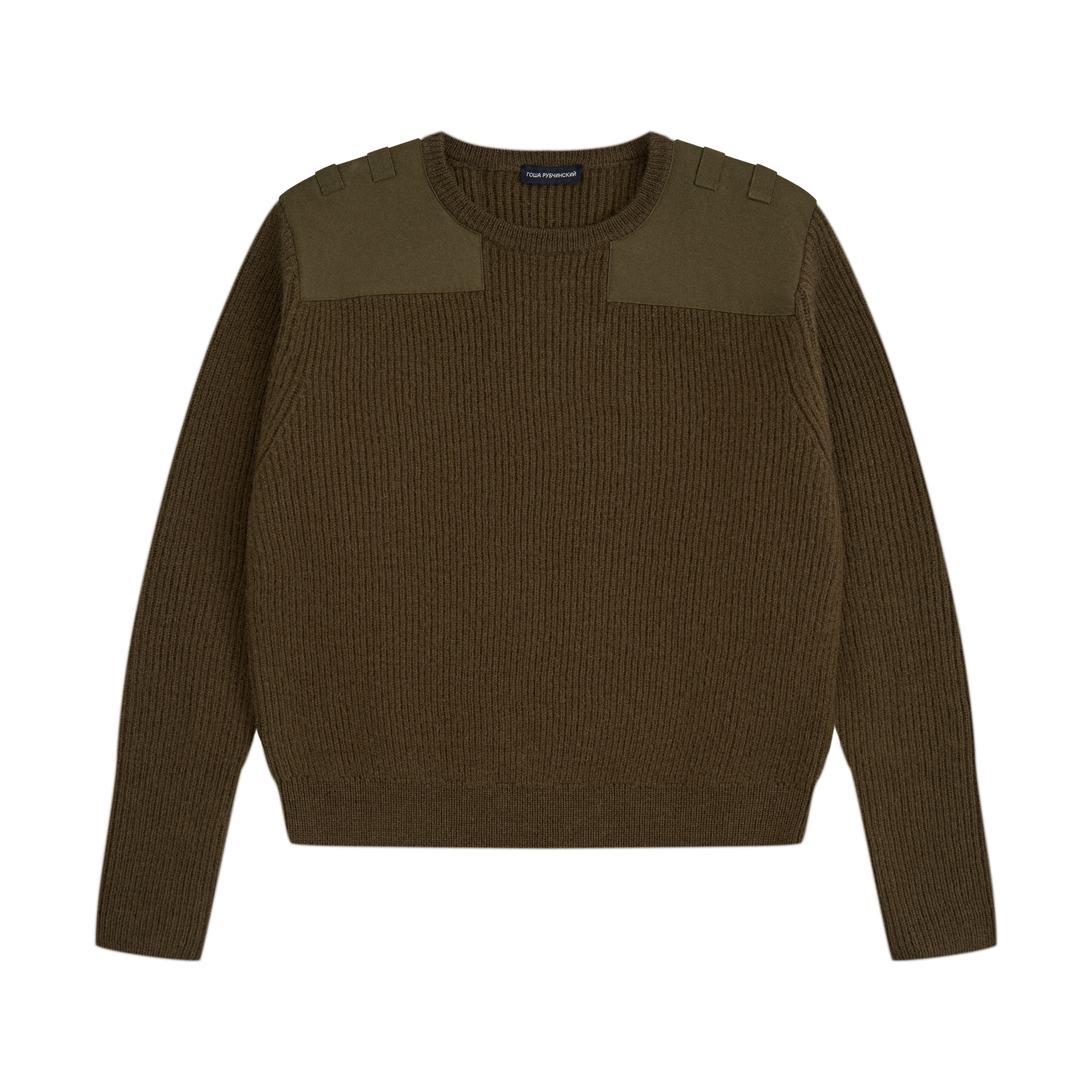 ГОША РУБЧИНСКИЙ – KHAKI KNITWEAR GOSHA RUBCHINSKIY ГОША РУБЧИНСКИЙ – KHAKI KNITWEAR GOSHA RUBCHINSKIY