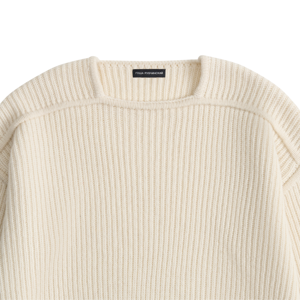 IVORY KNIT SWEATER GOSHA RUBCHINSKIY