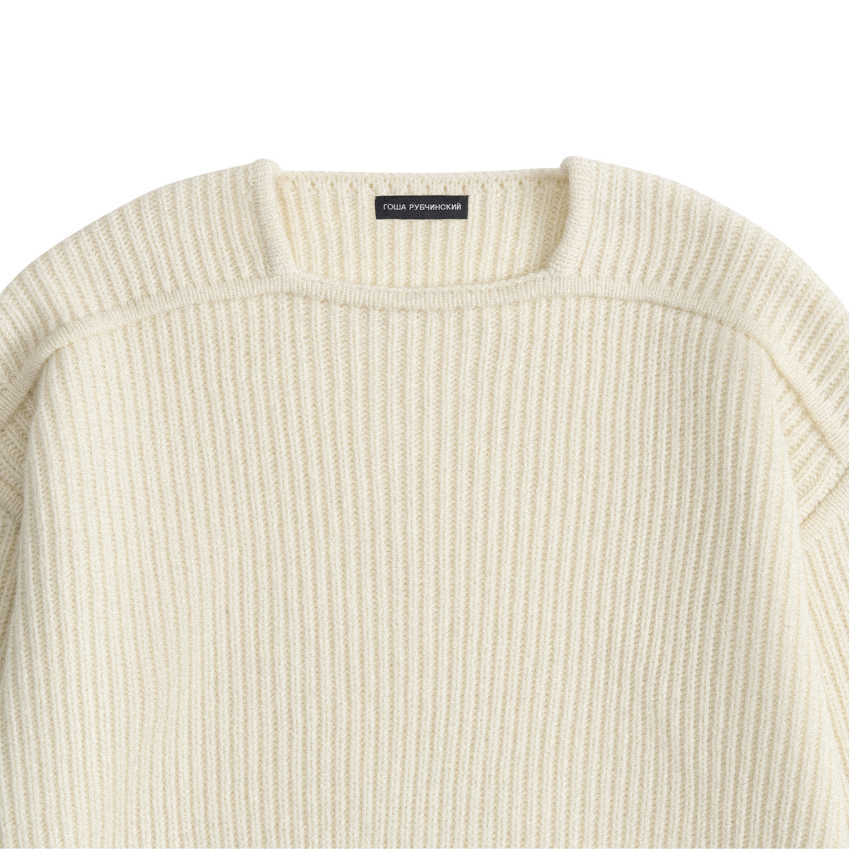 IVORY CHUNKY KNIT SWEATER GOSHA RUBCHINSKIY