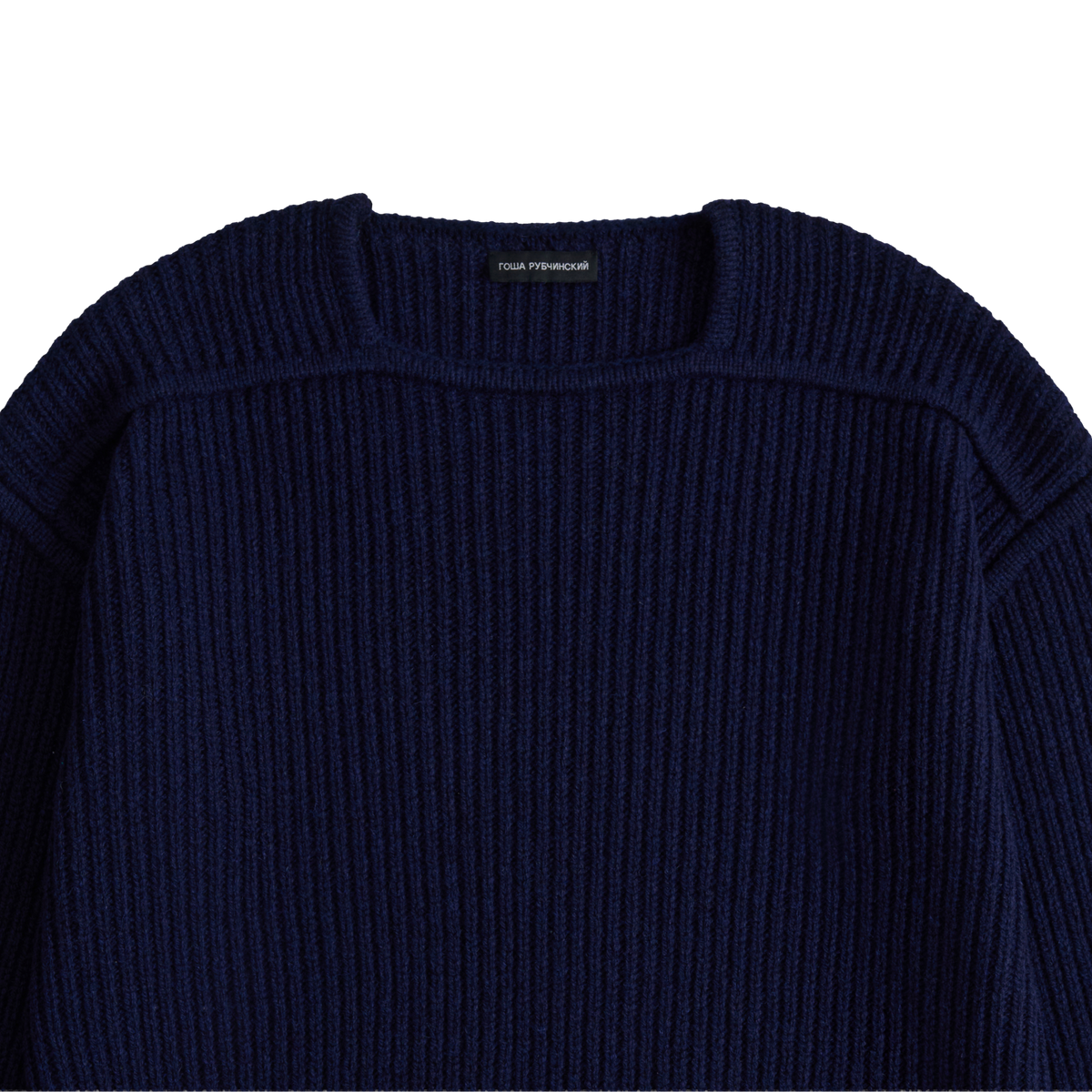 NAVY KNIT SWEATER GOSHA RUBCHINSKIY