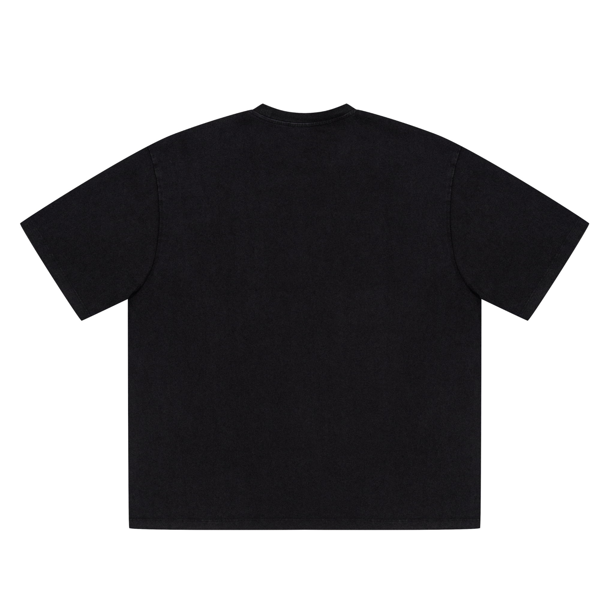 OVERSIZED T-SHIRT WITH CRACKED LOGO - ГОША РУБЧИНСКИЙ