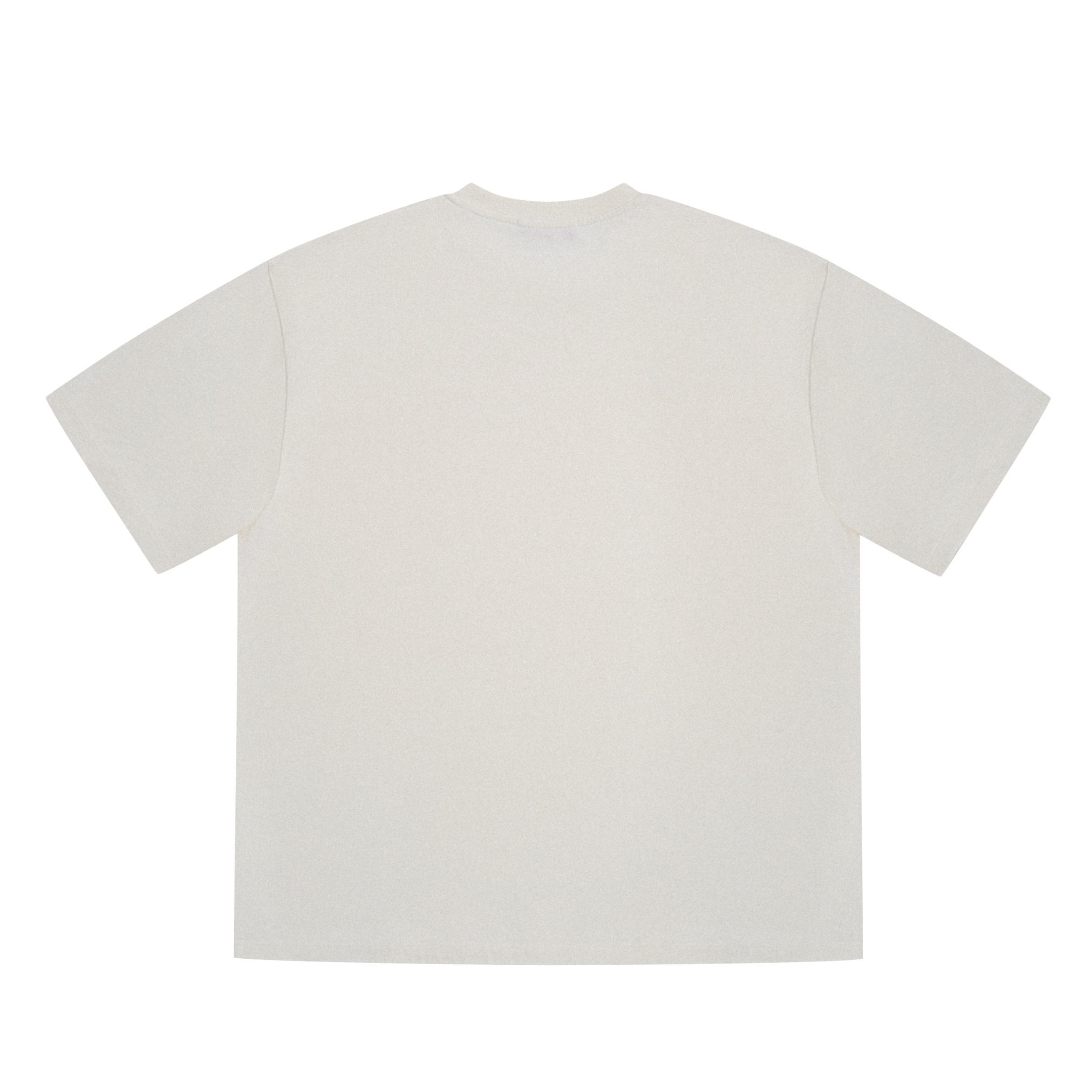 OVERSIZED T-SHIRT WITH CRACKED LOGO - ГОША РУБЧИНСКИЙ