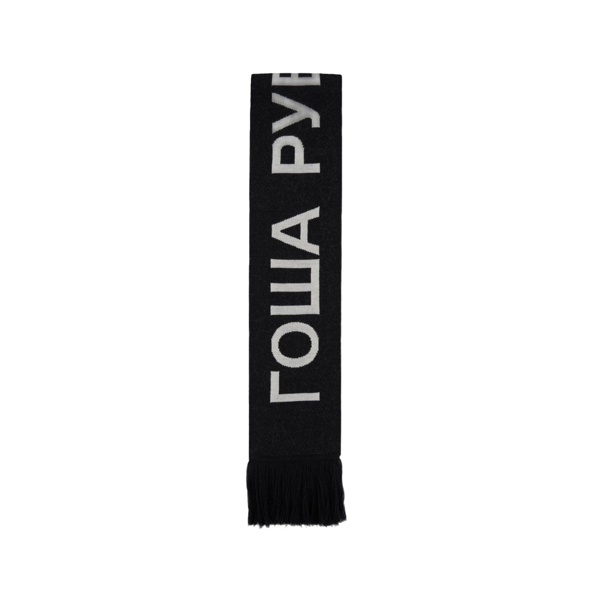 BLACK SCARF GOSHA RUBCHINSKIY – ГОША РУБЧИНСКИЙ