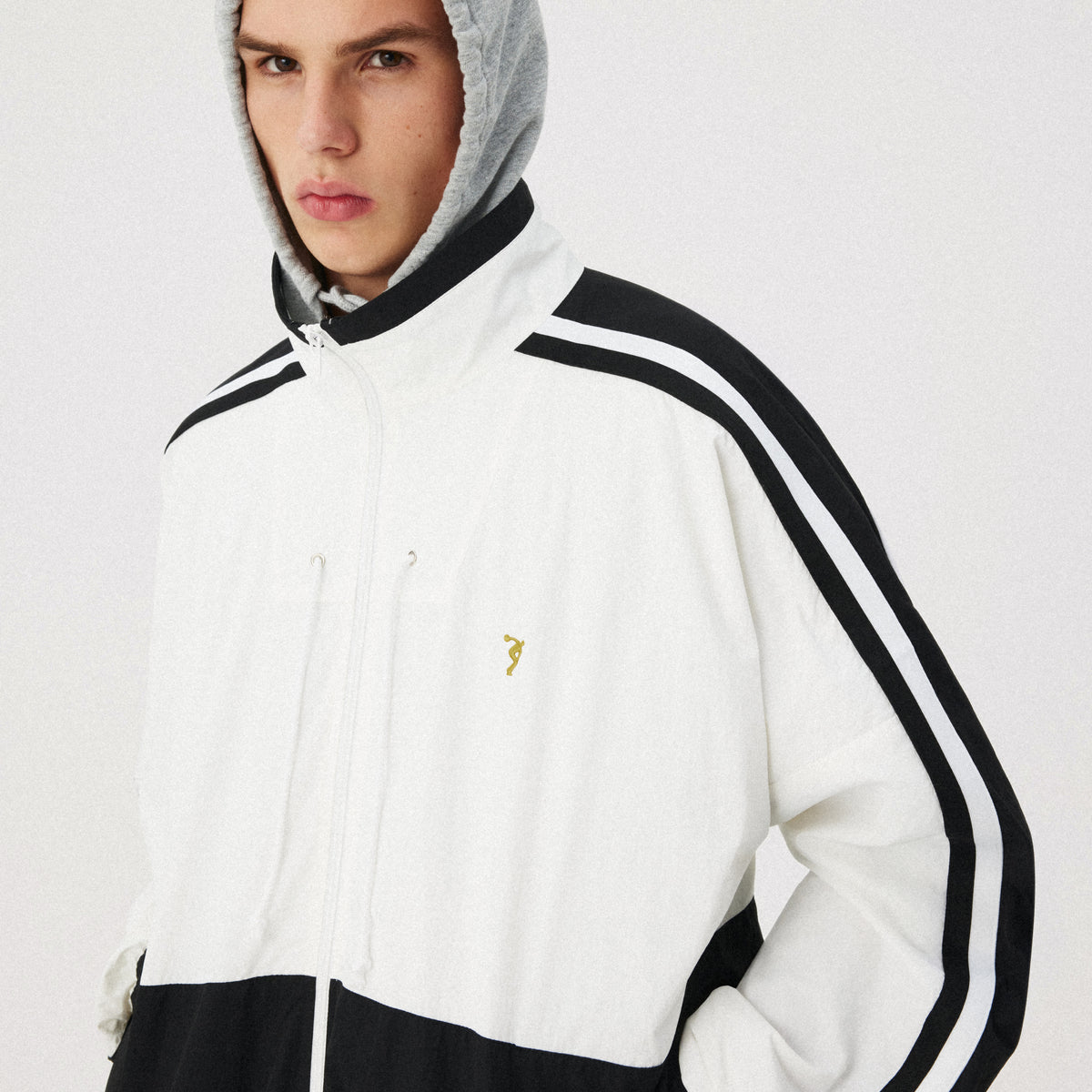 BLACK / WHITE TRACK JACKET GOSHA RUBCHINSKIY