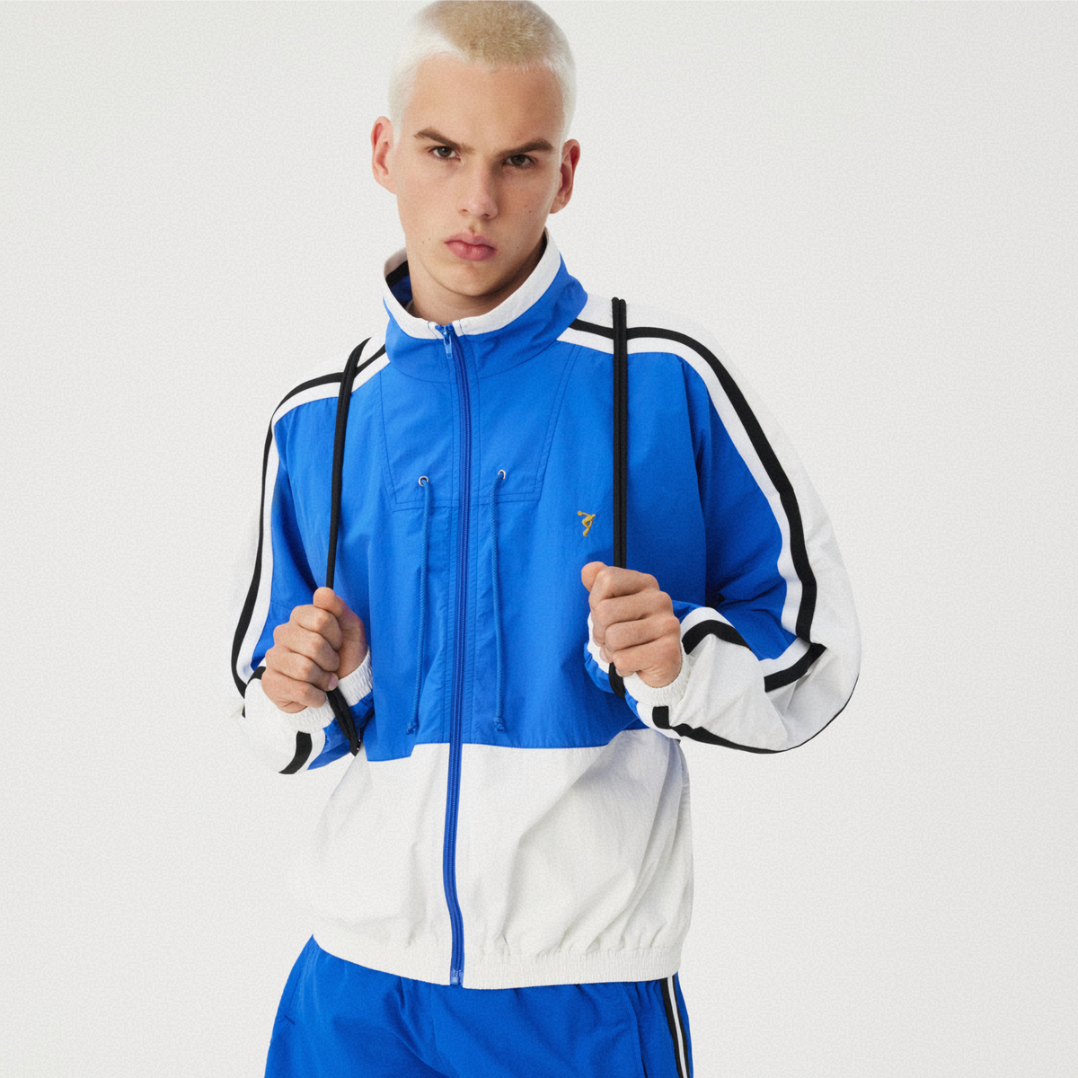 WHITE / BLUE TRACK JACKET GOSHA RUBCHINSKIY