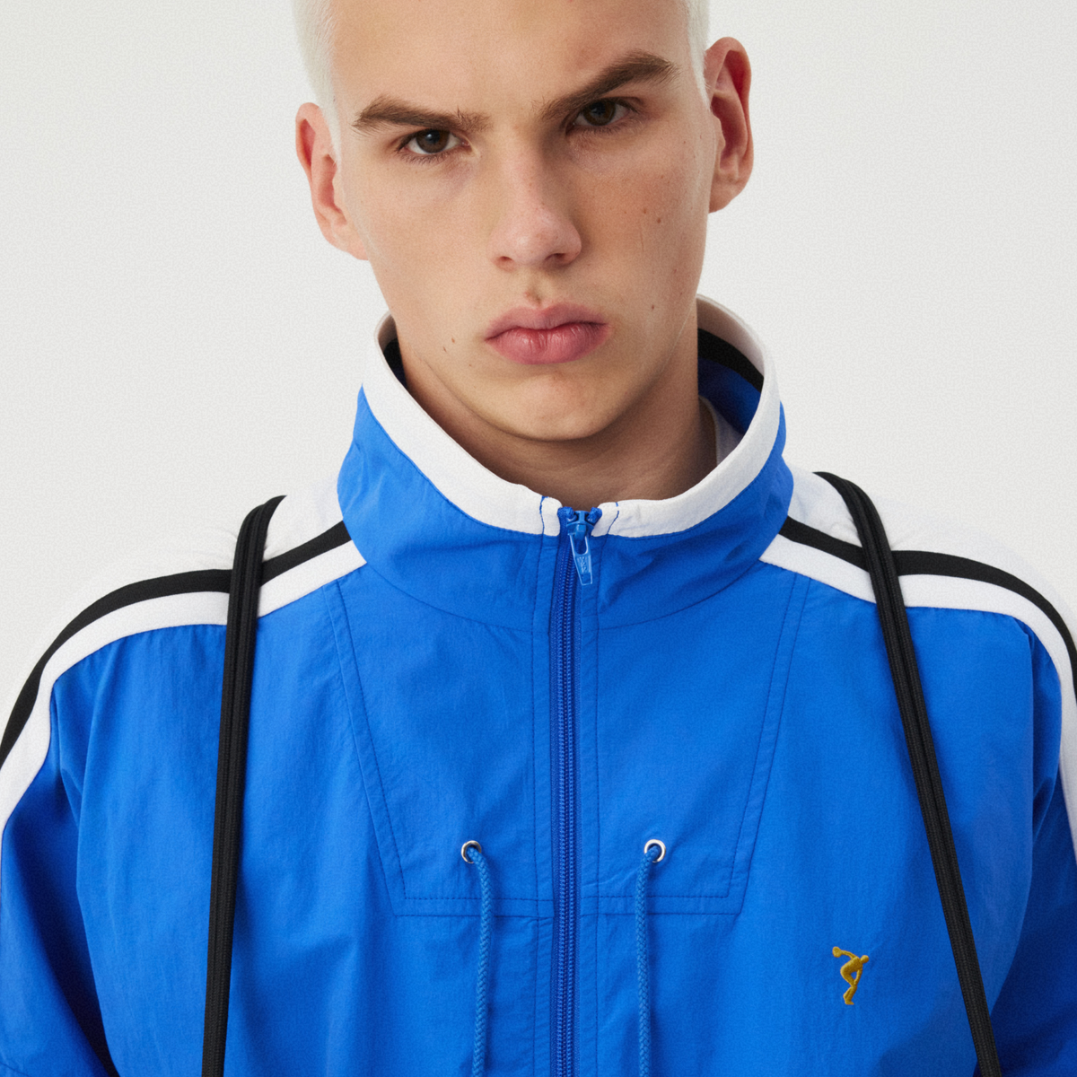 WHITE / BLUE TRACK JACKET GOSHA RUBCHINSKIY