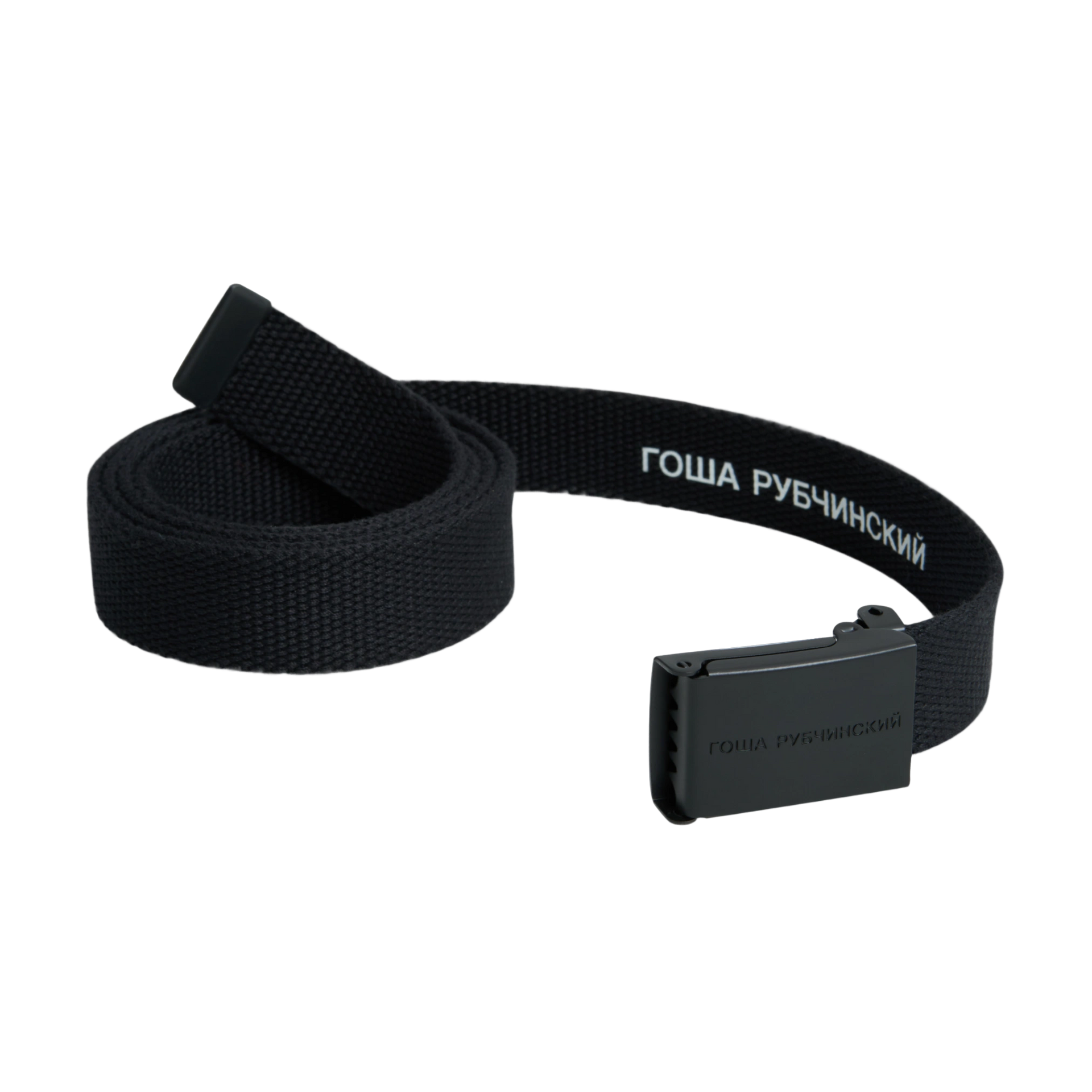 BLACK SKINNY BELT GOSHA RUBCHINSKIY – ГОША РУБЧИНСКИЙ