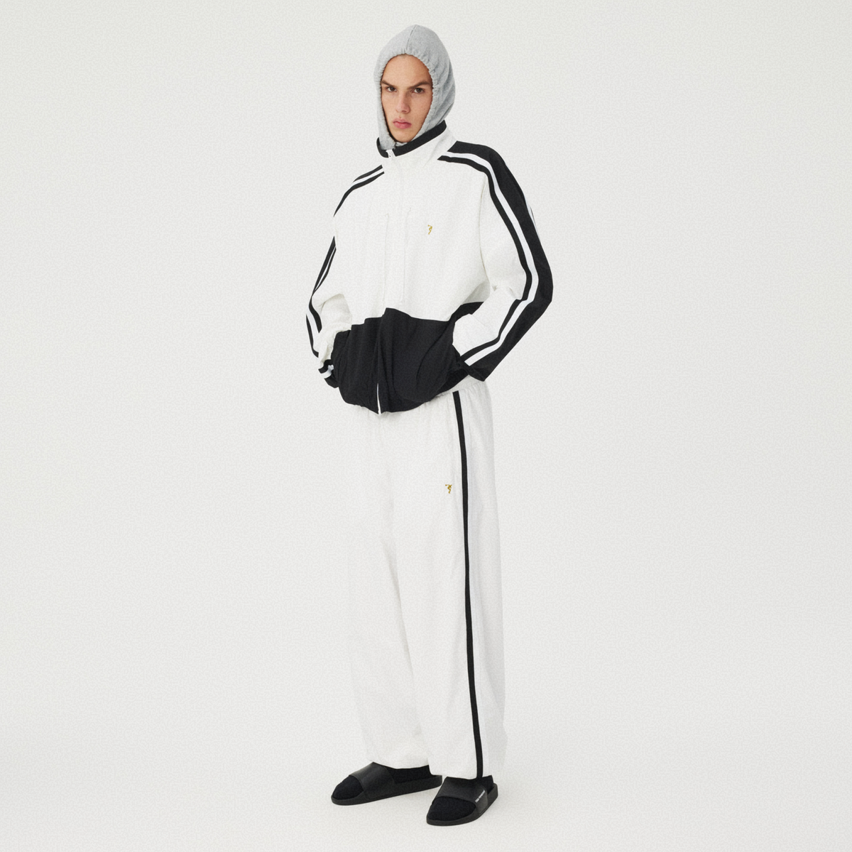 WHITE TRACK PANTS GOSHA RUBCHINSKIY