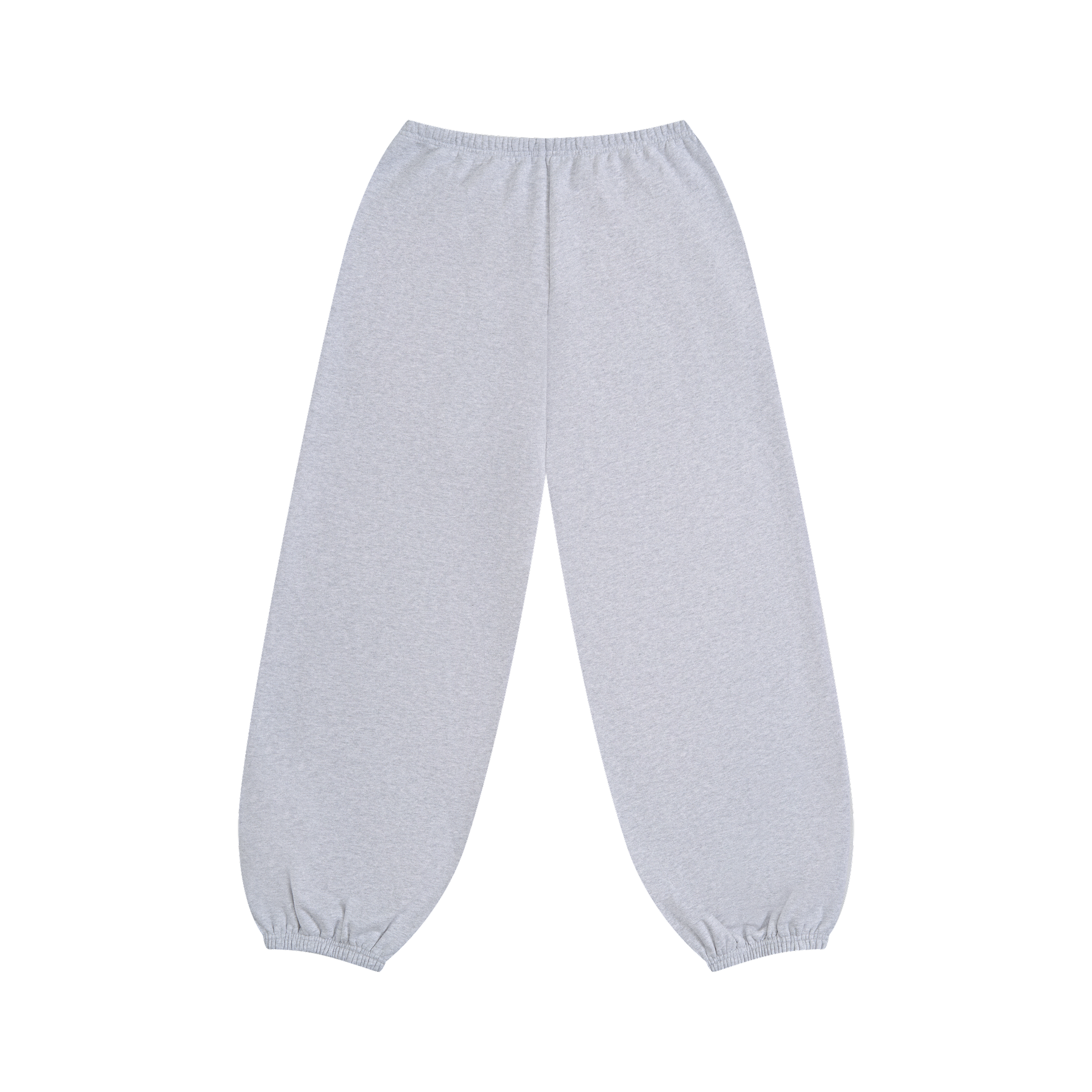 BRUSHED SWEATPANTS WITH CRACKED LOGO - ГОША РУБЧИНСКИЙ