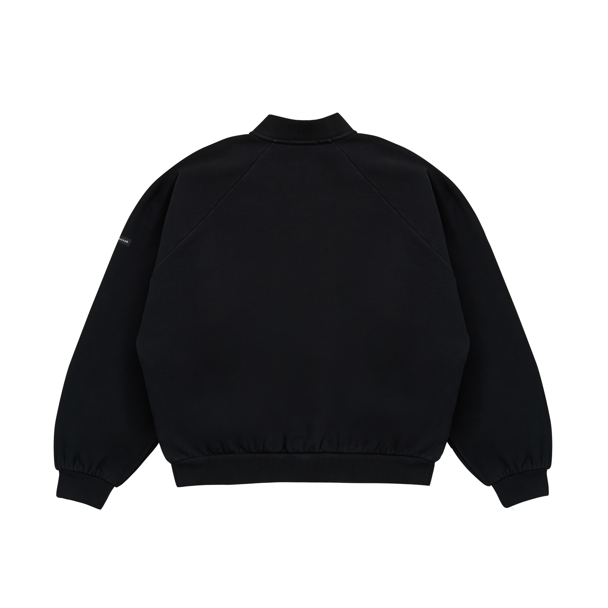 QUARTER-ZIP BRUSHED SWEATSHIRT