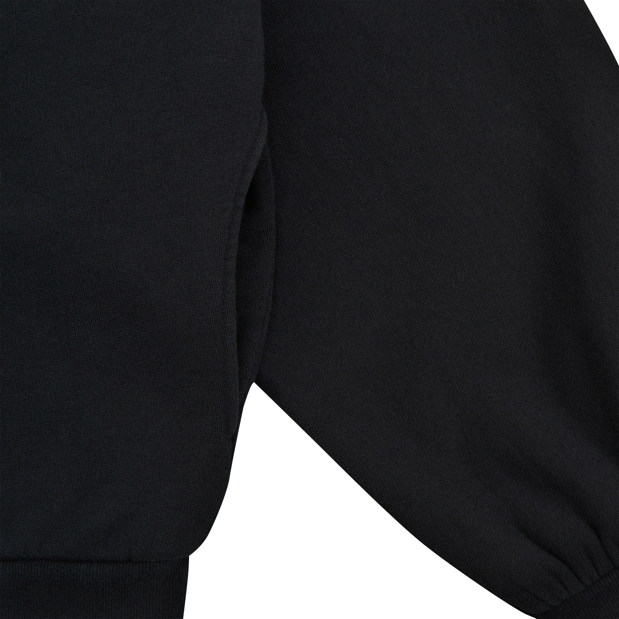 QUARTER-ZIP BRUSHED SWEATSHIRT