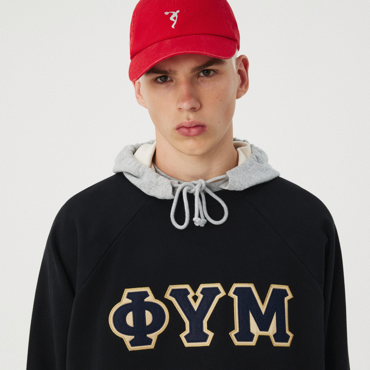BLACK RAGLAN SWEATSHIRT GOSHA RUBCHINSKIY