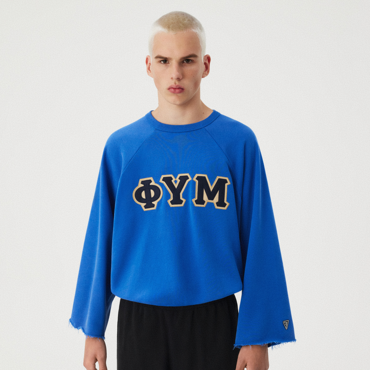 BLUE RAGLAN SWEATSHIRT GOSHA RUBCHINSKIY