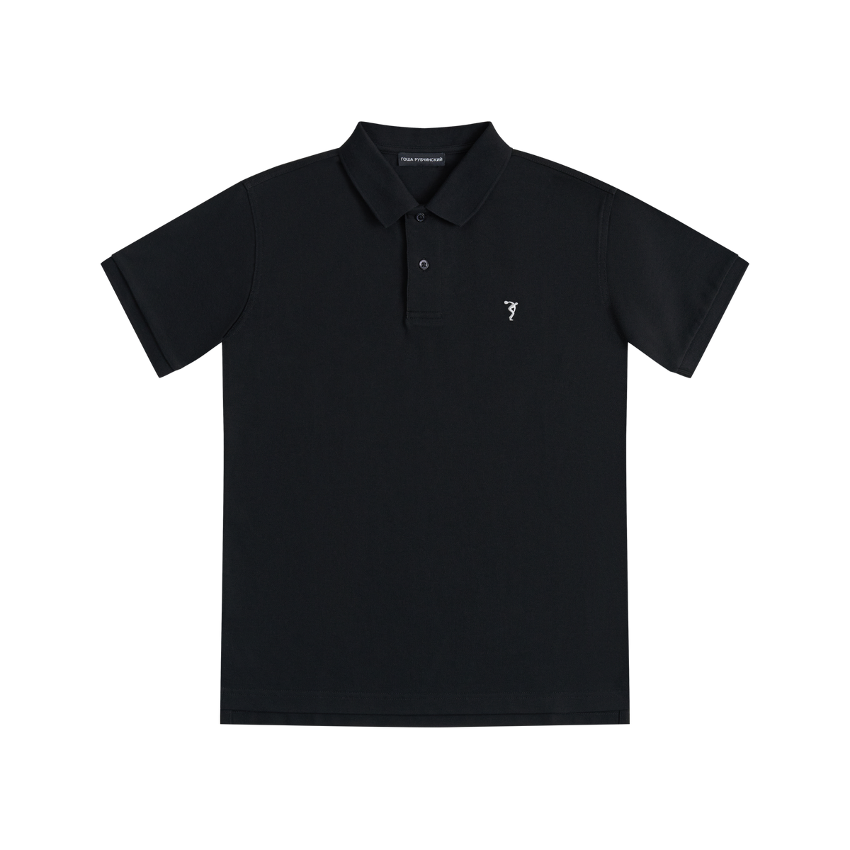 BLACK POLO SHIRT GOSHA RUBCHINSKIY 