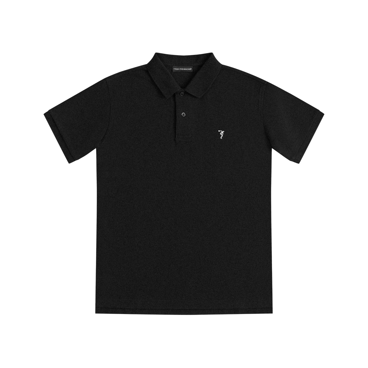 BLACK POLO SHIRT GOSHA RUBCHINSKIY