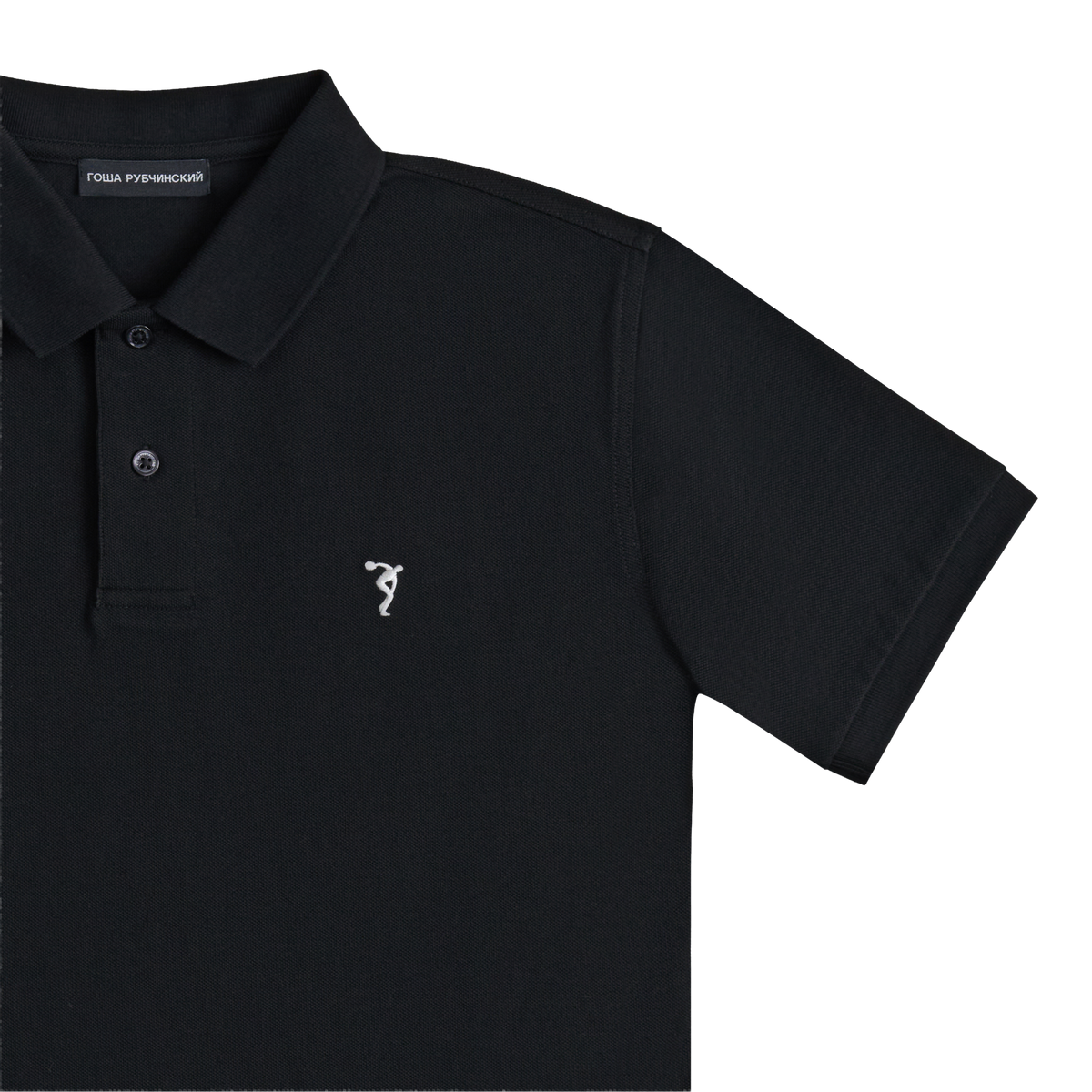 BLACK POLO SHIRT GOSHA RUBCHINSKIY