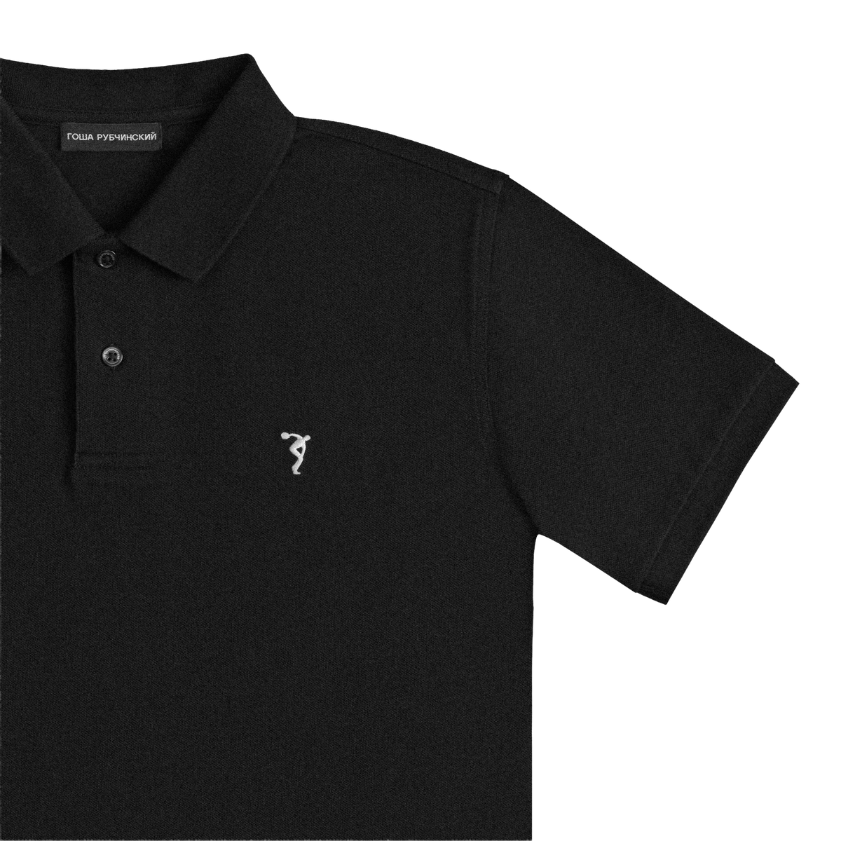 BLACK POLO SHIRT GOSHA RUBCHINSKIY