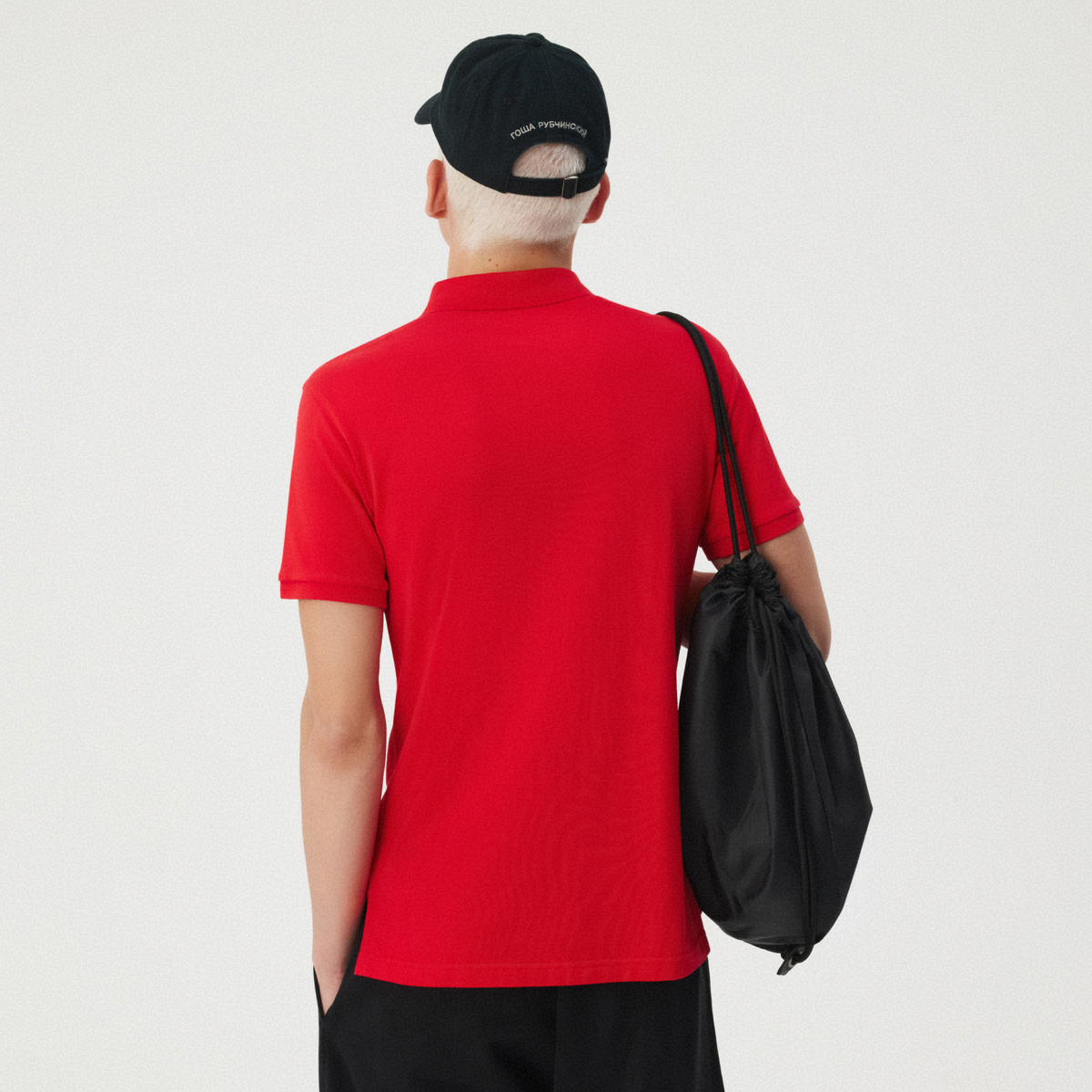 RED POLO SHIRT GOSHA RUBCHINSKIY