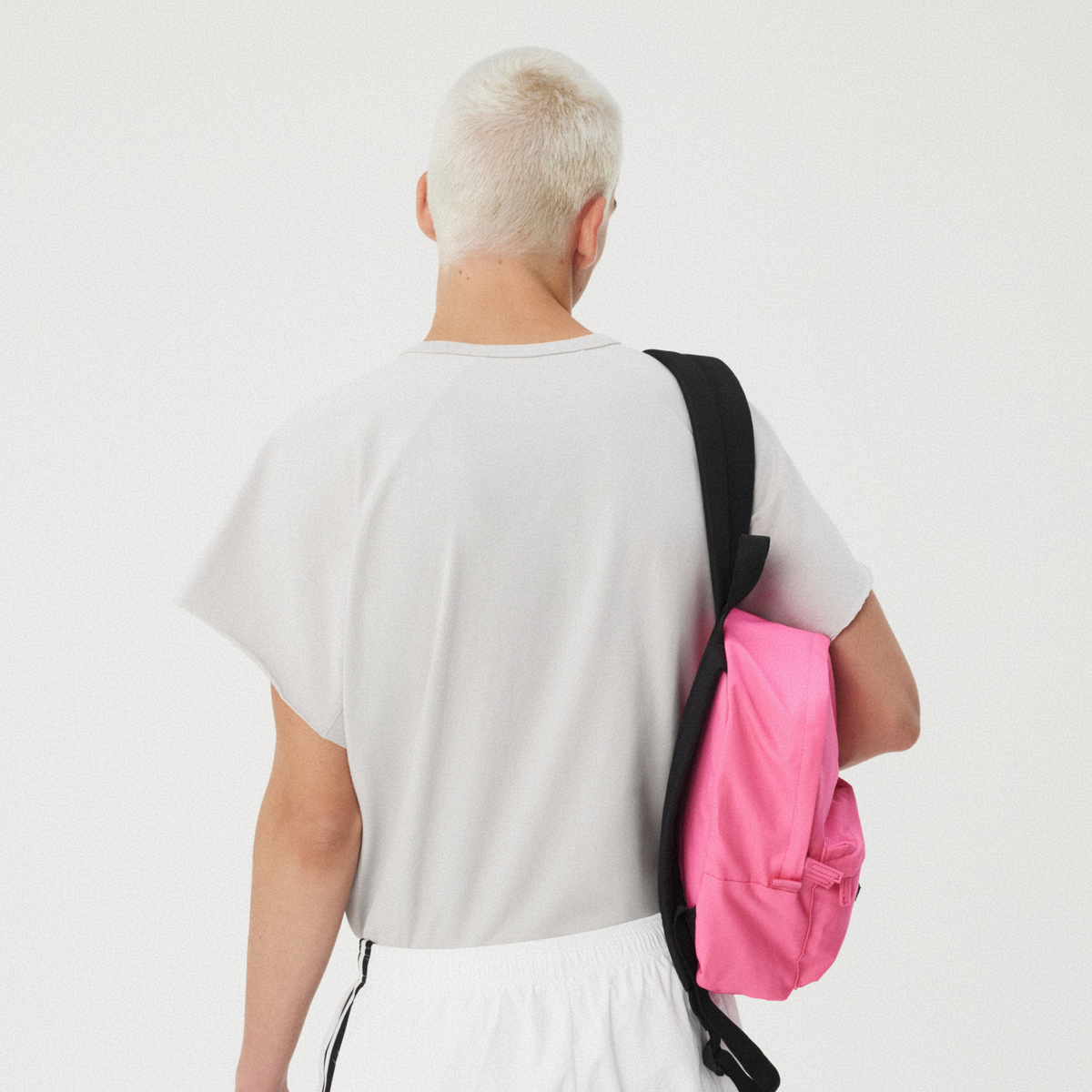 GREY RAW-EDGE OVERSIZED T-SHIRT GOSHA RUBCHINSKIY