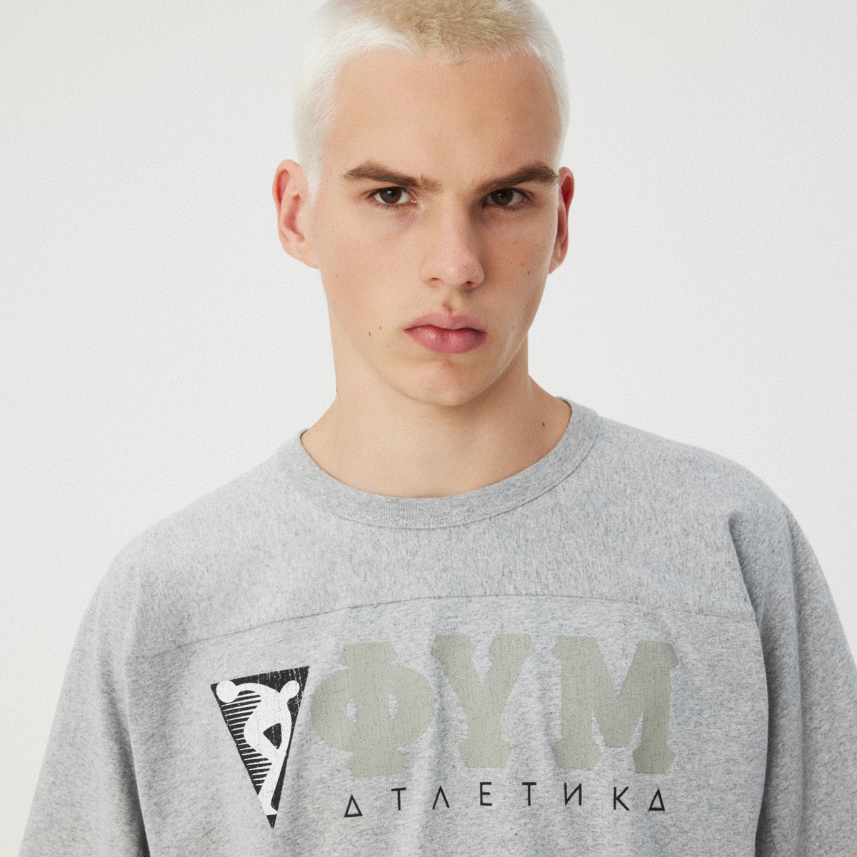 GREY OVERSIZED T-SHIRT GOSHA RUBCHINSKIY