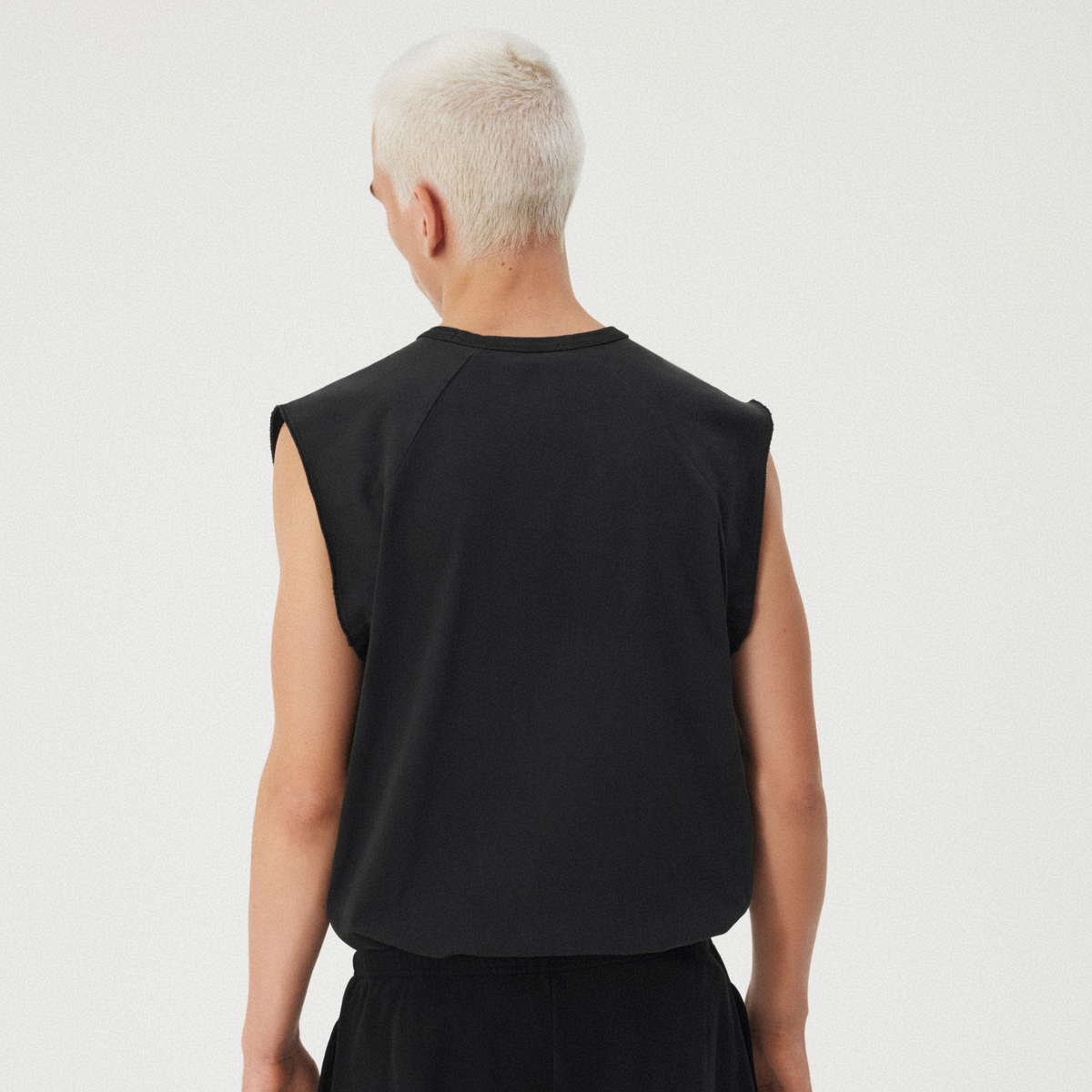 BLACK TANK TOP GOSHA RUBCHINSKIY