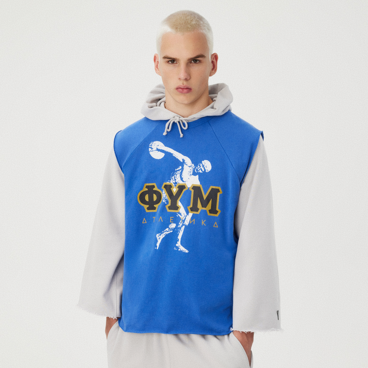 BLUE TANK TOP GOSHA RUBCHINSKIY