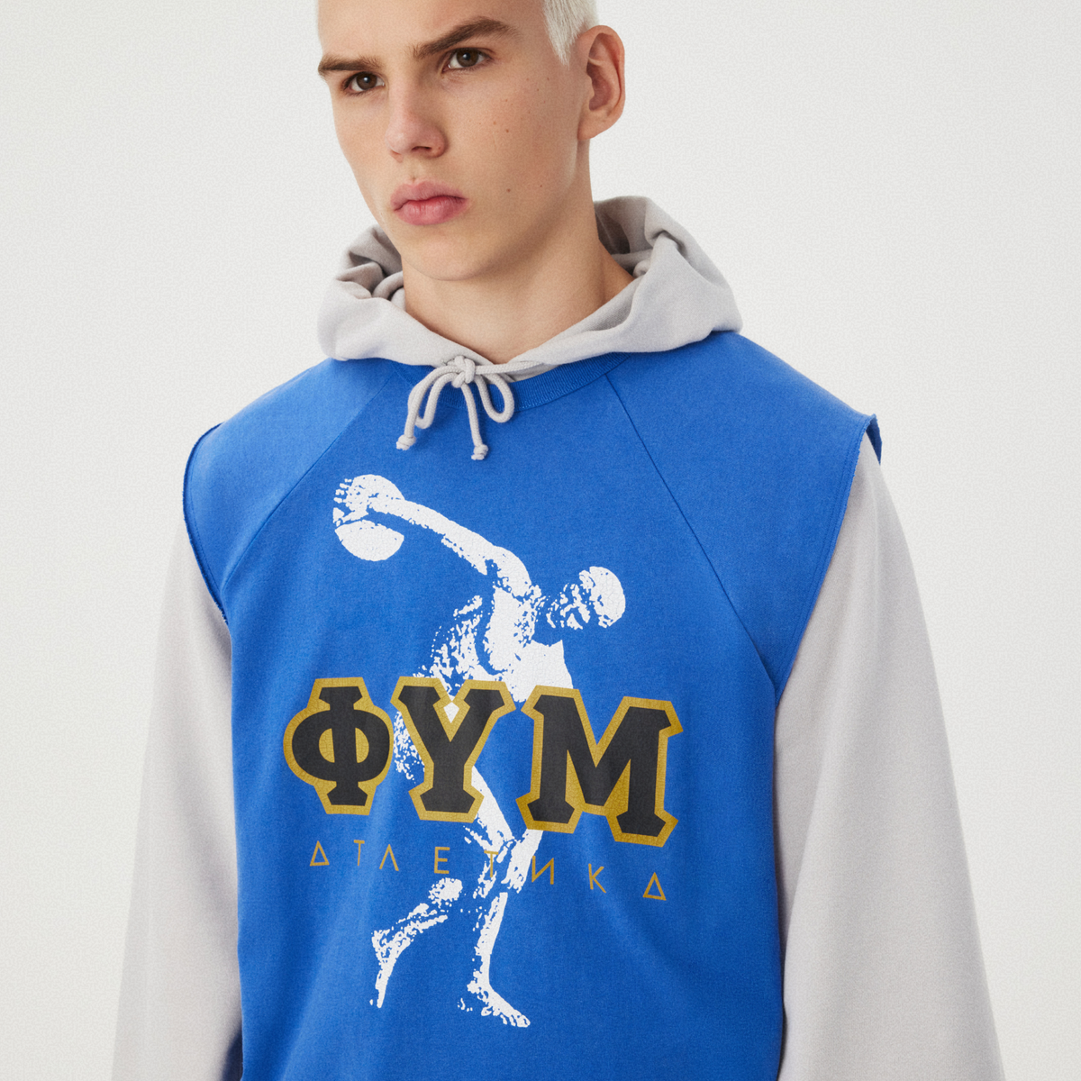 BLUE TANK TOP GOSHA RUBCHINSKIY