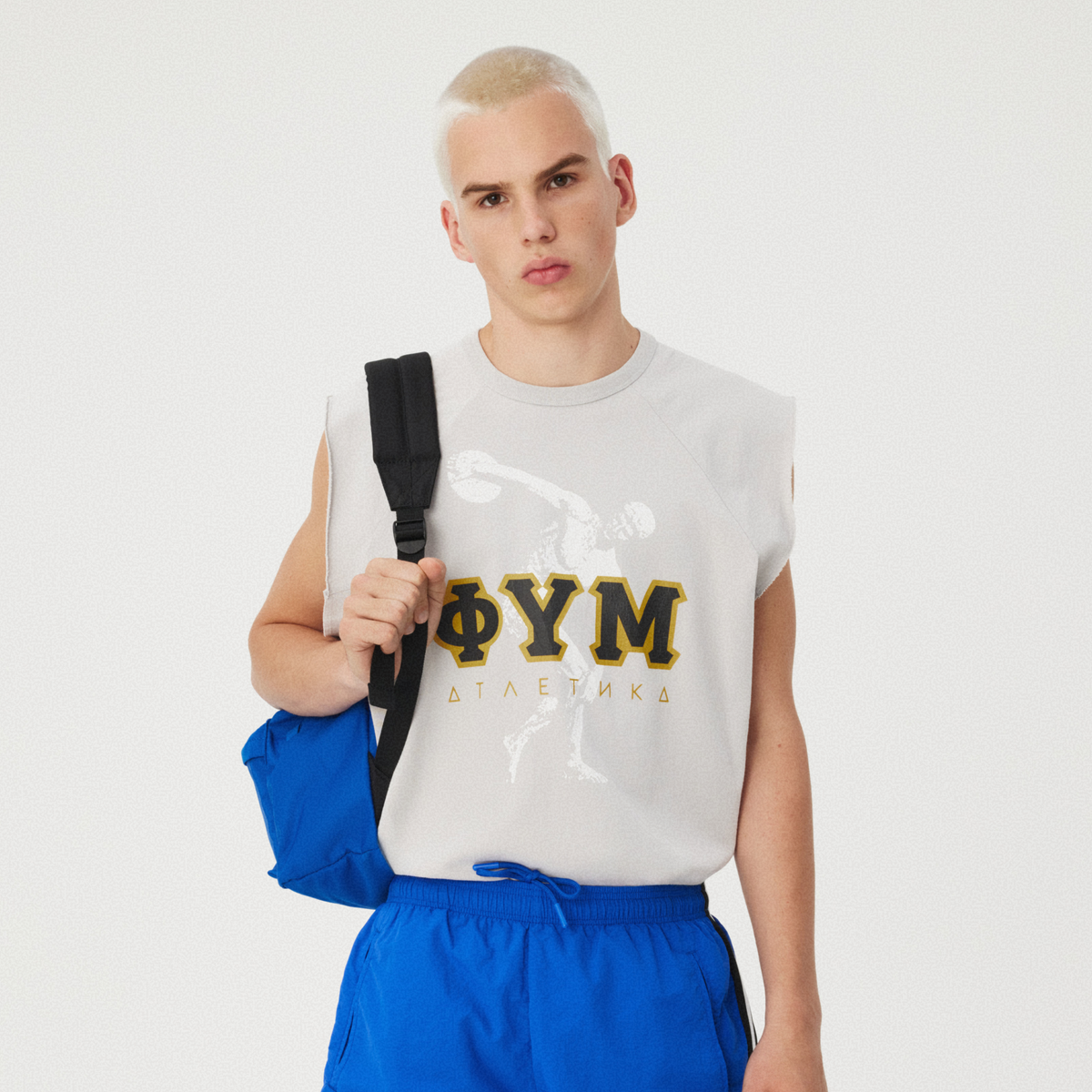 GREY TANK TOP GOSHA RUBCHINSKIY