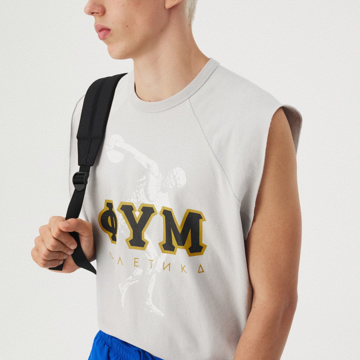 GREY TANK TOP GOSHA RUBCHINSKIY
