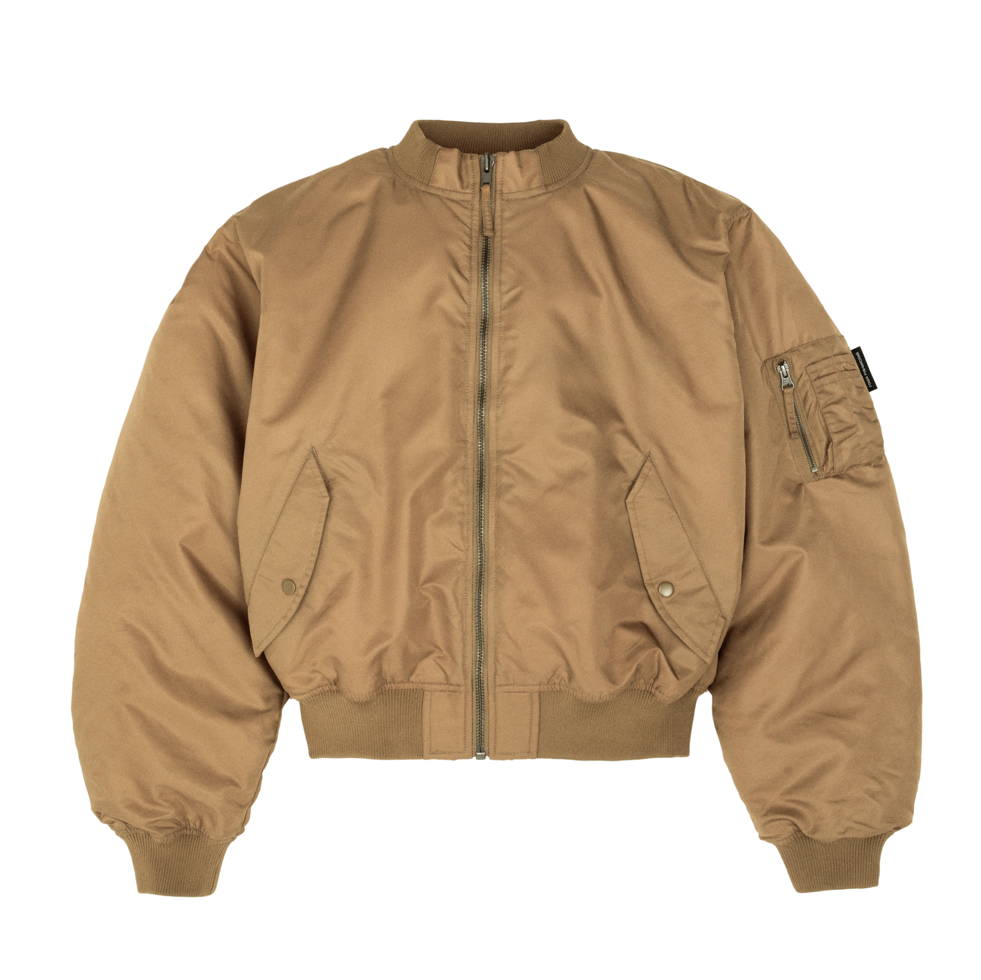 46　18aw gosha rubchinskiy ボンバージャケット Gosha Rubchinskiy Green Red Zipped Cotton Bomber