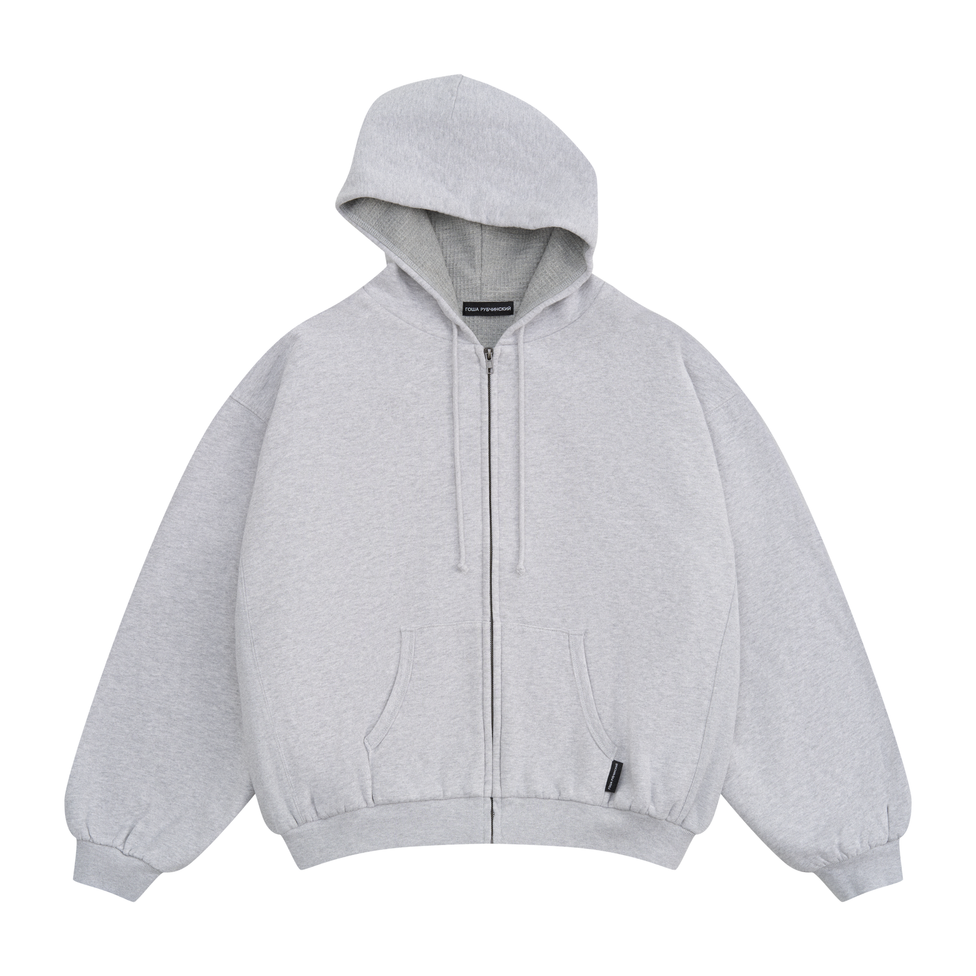 WAFFLE ZIPPED HOODIE - ГОША РУБЧИНСКИЙ